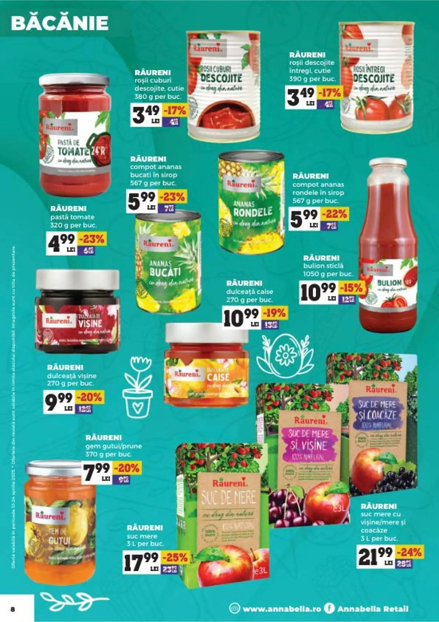 Catalog Catalog Annabella de la 8 aprilie până la 24 aprilie 2025 - Revista Pagina 8