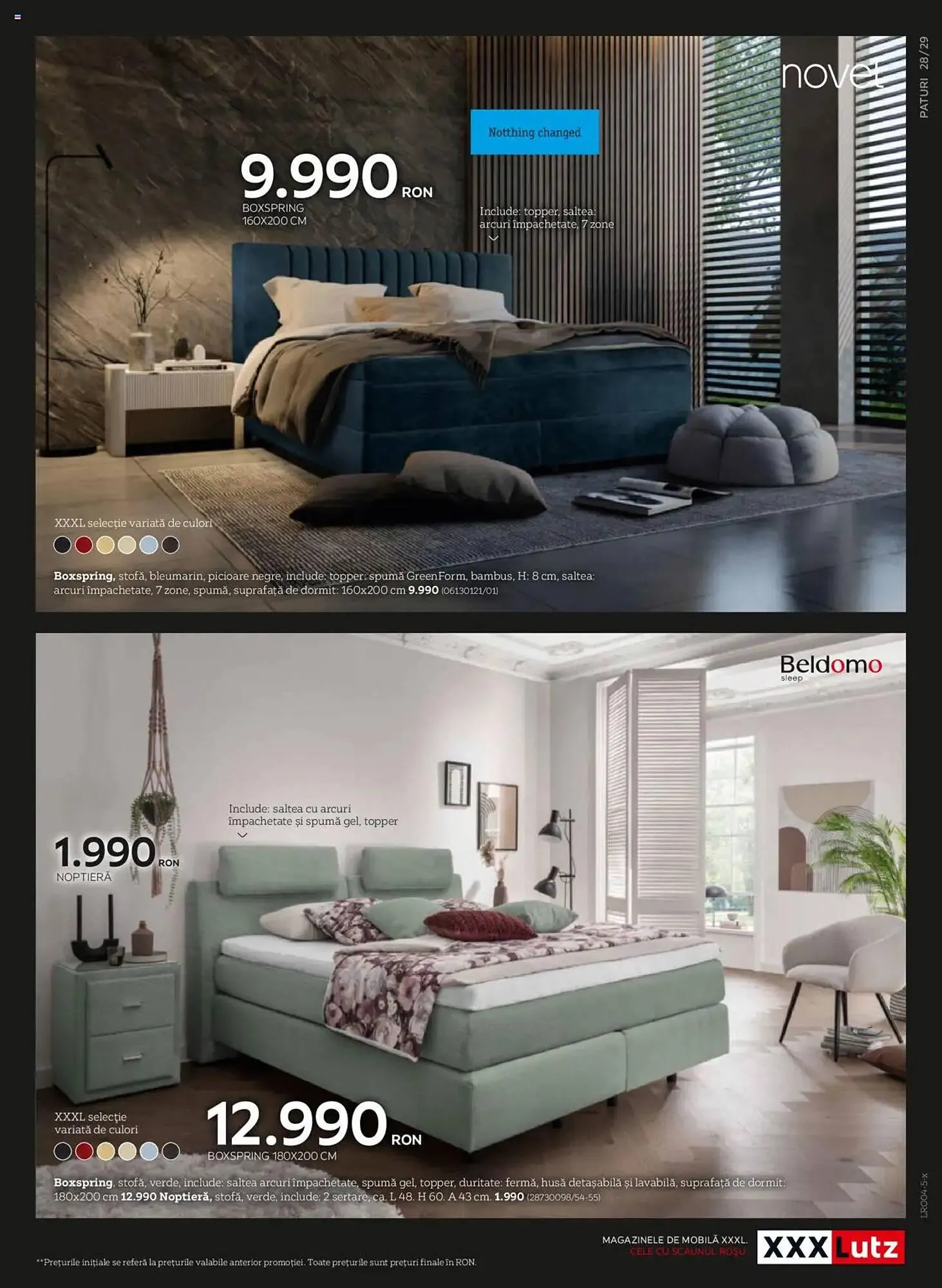 Catalog Catalog XXXLutz de la 7 aprilie până la 31 decembrie 2025 - Revista Pagina 29