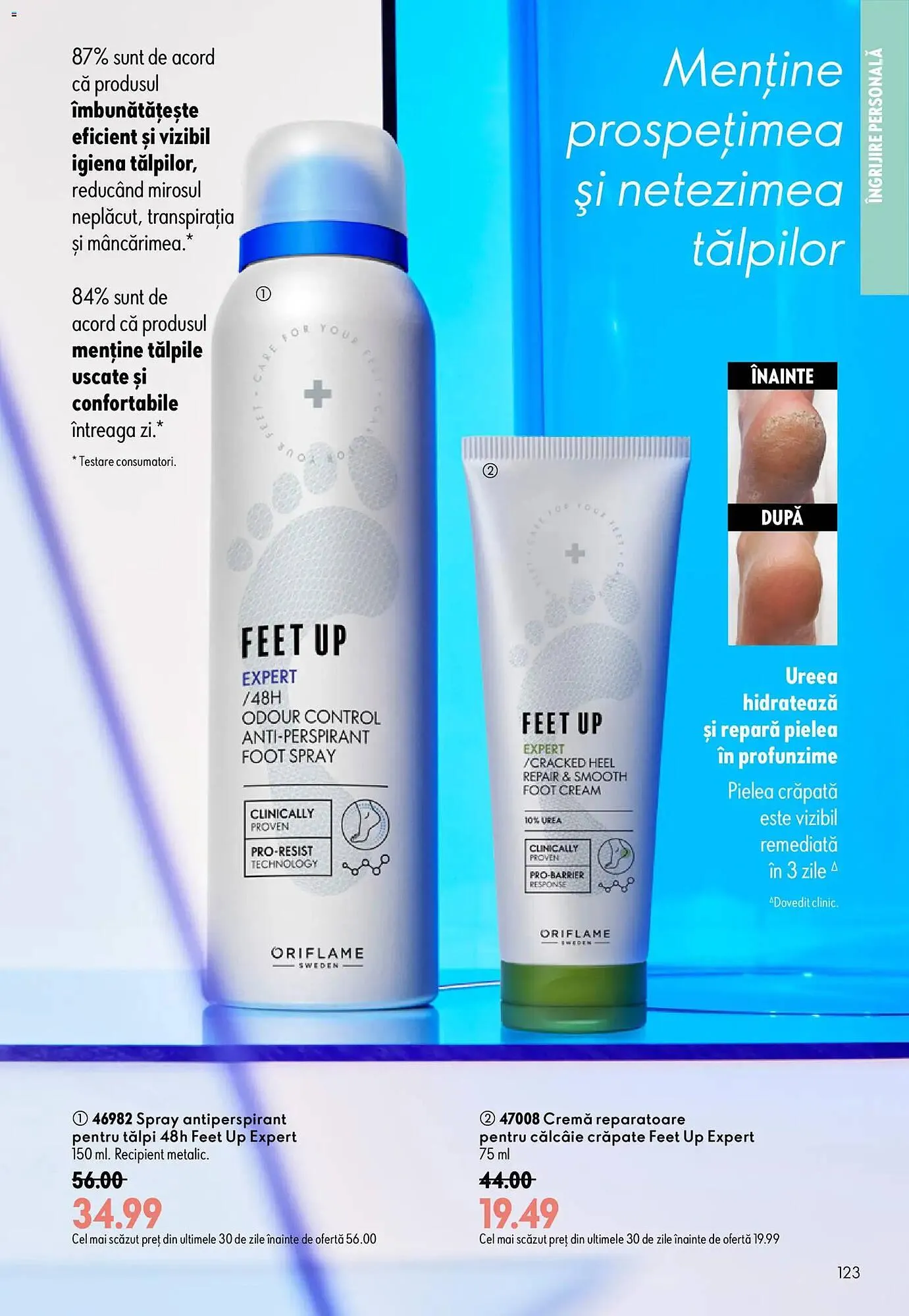 Catalog Catalog Oriflame de la 17 iunie până la 7 iulie 2026 - Revista Pagina 123