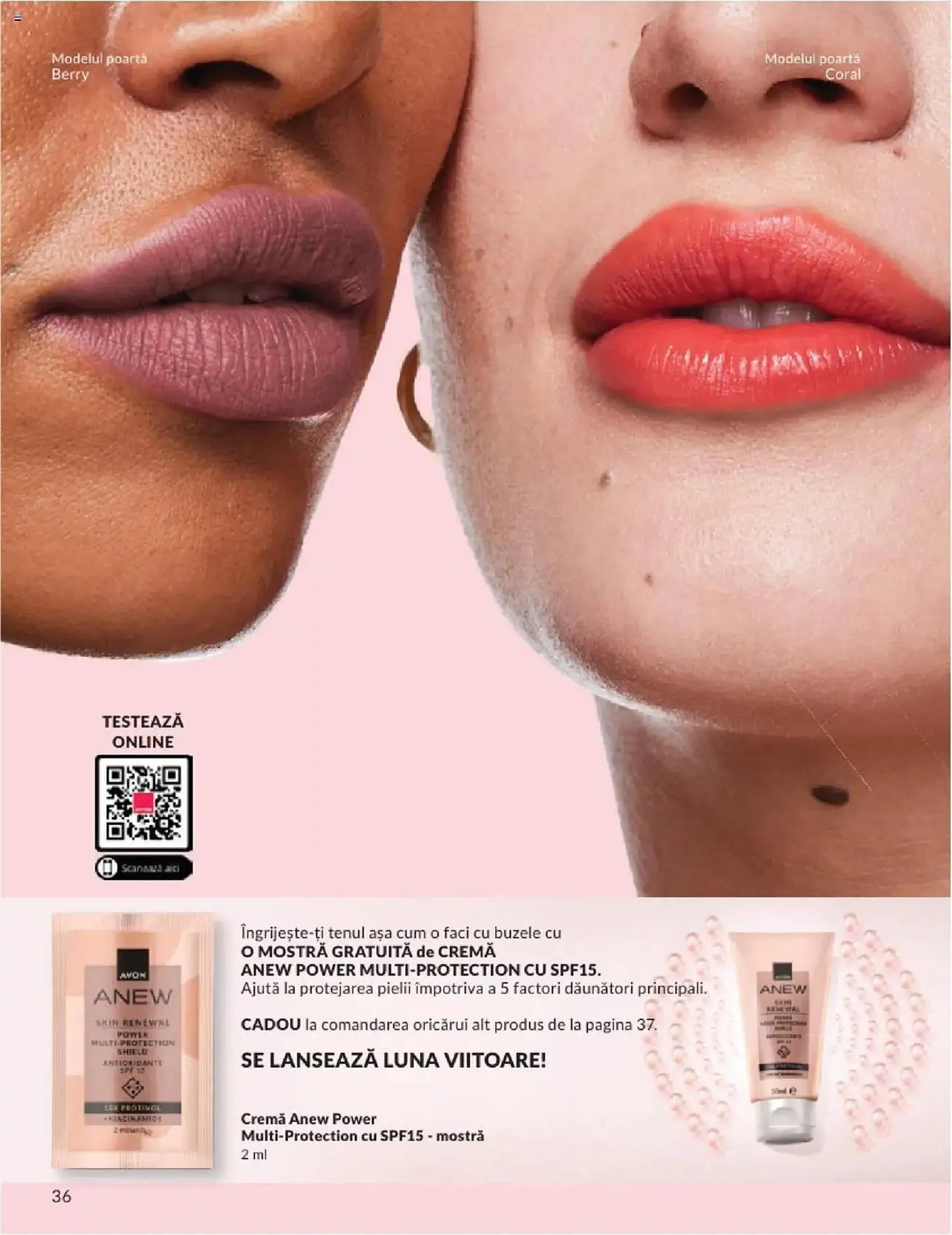 Catalog Catalog Avon de la 1 mai până la 31 mai 2025 - Revista Pagina 36