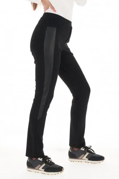 Montecristo - Pantaloni dama cu detalii in lateral