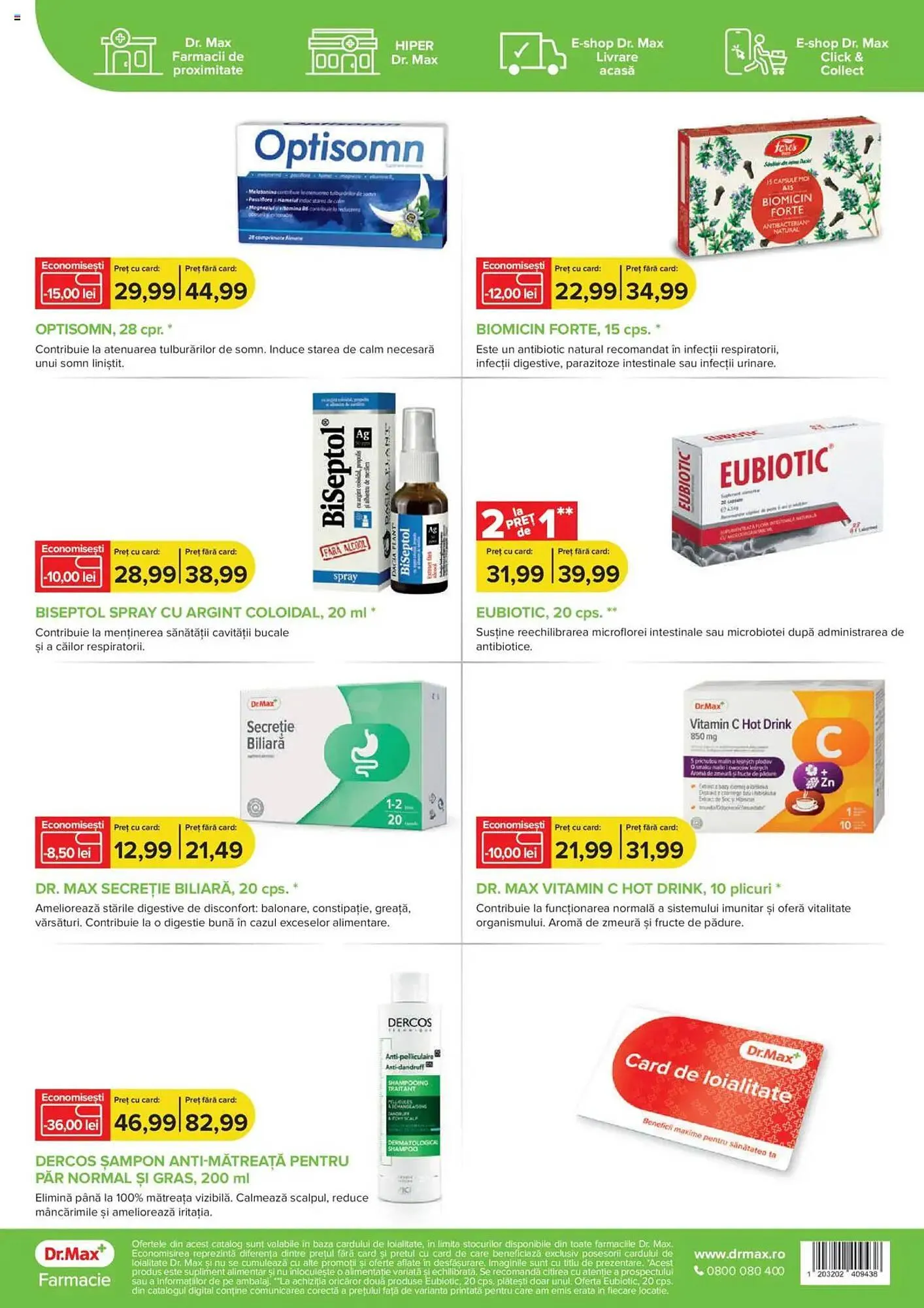 Catalog Catalog Dr.Max de la 1 ianuarie până la 31 ianuarie 2025 - Revista Pagina 8