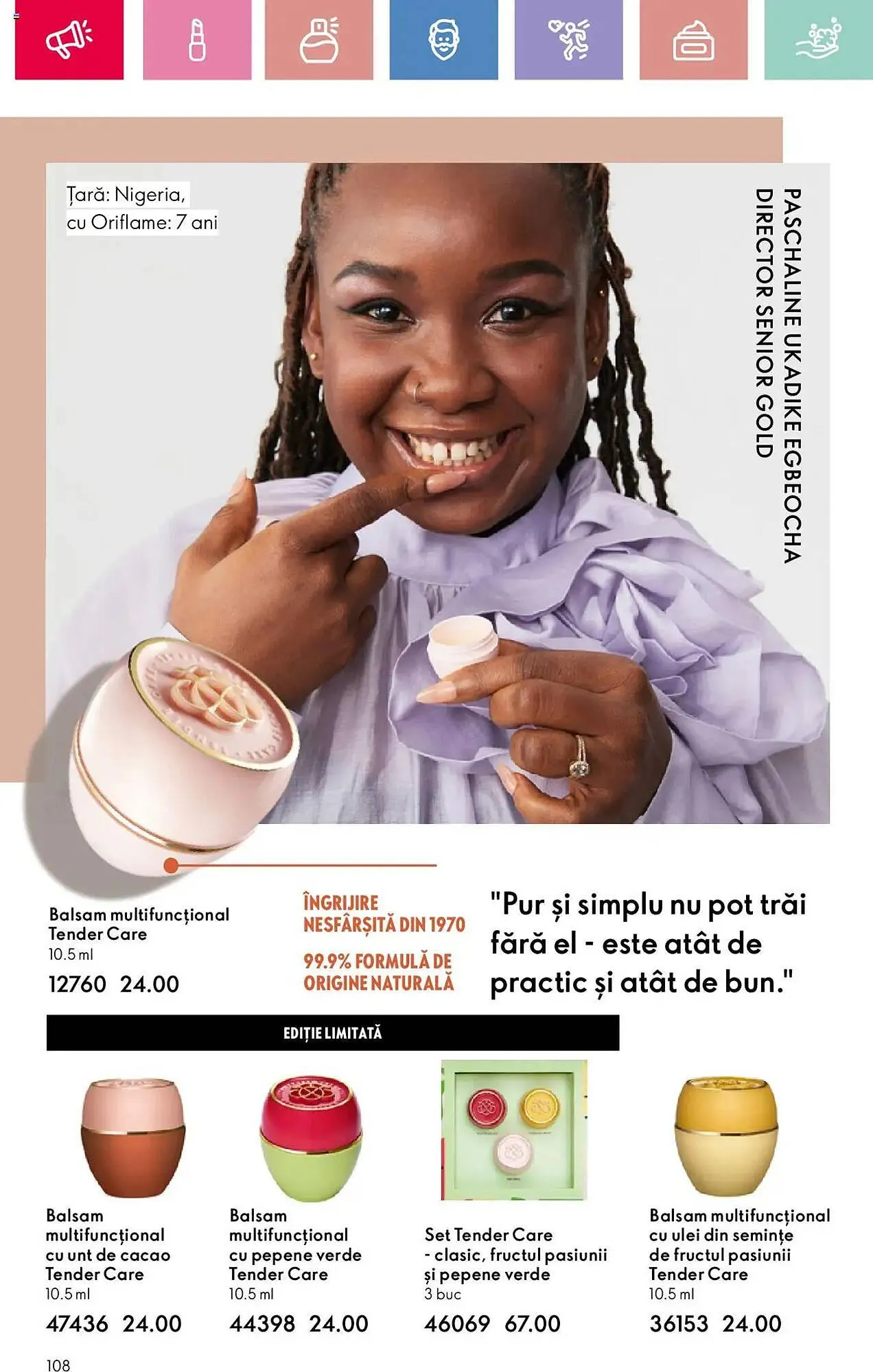 Catalog Catalog Oriflame de la 2 martie până la 22 martie 2025 - Revista Pagina 258