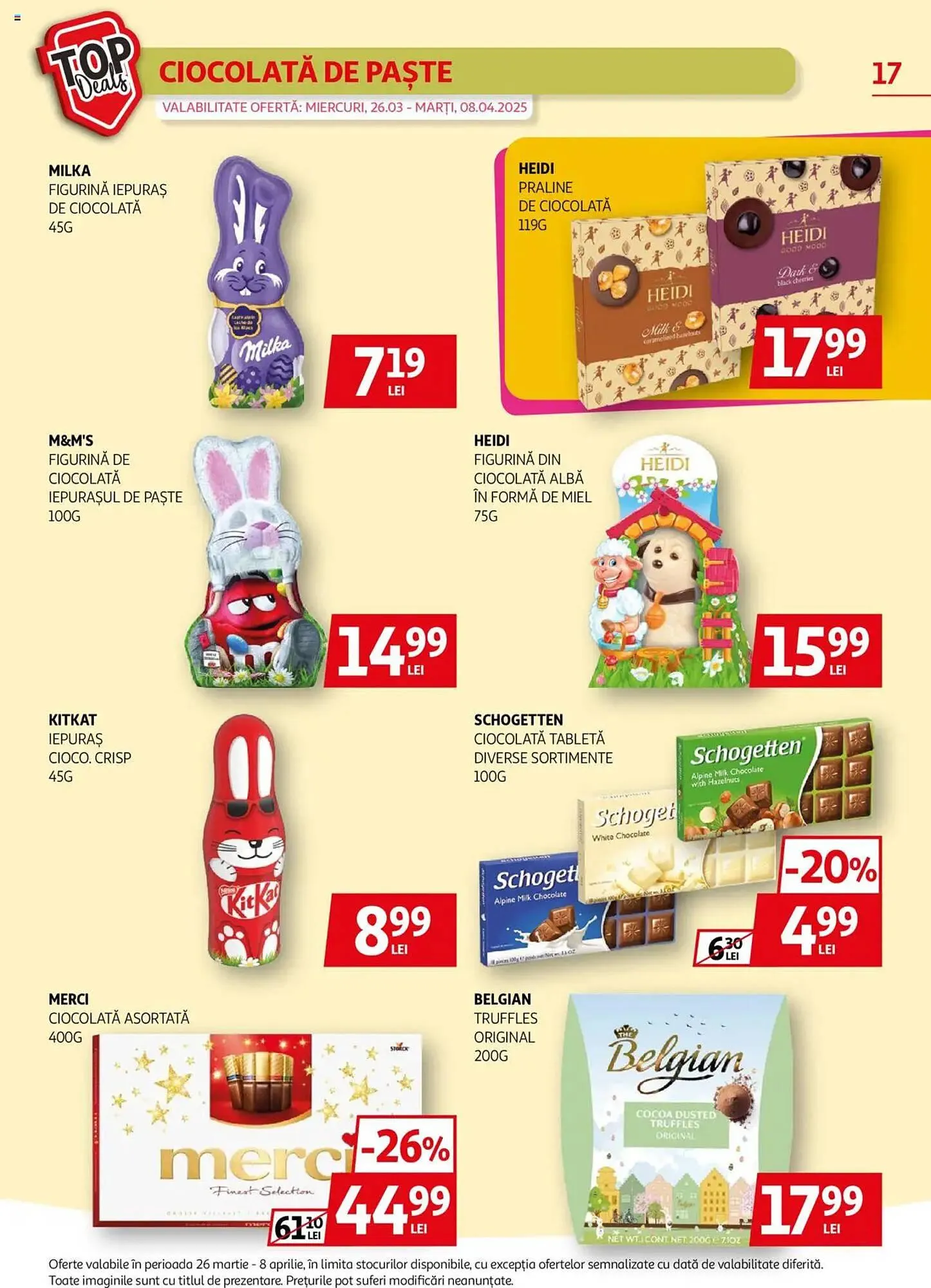 Catalog Catalog Auchan de la 26 martie până la 8 aprilie 2025 - Revista Pagina 17