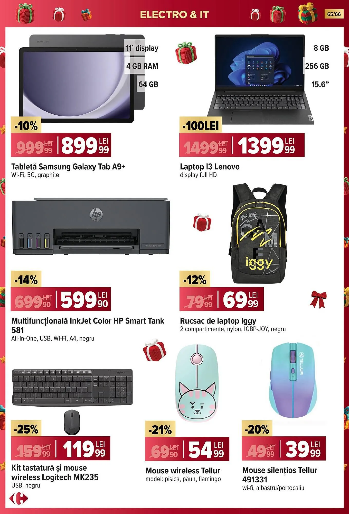 Catalog Catalog Carrefour de la 19 noiembrie până la 7 ianuarie 2026 - Revista Pagina 65