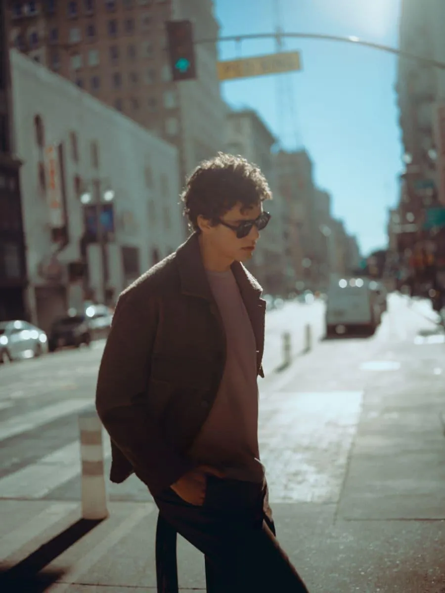 Geacă cu adaos de lână