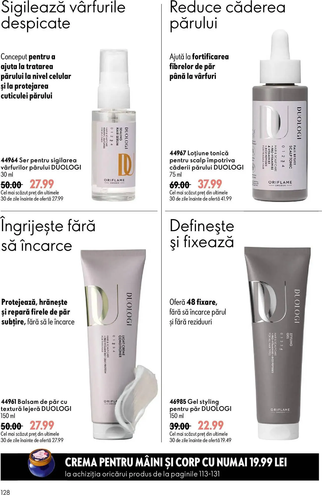 Catalog Catalog Oriflame de la 17 iunie până la 7 iulie 2026 - Revista Pagina 128