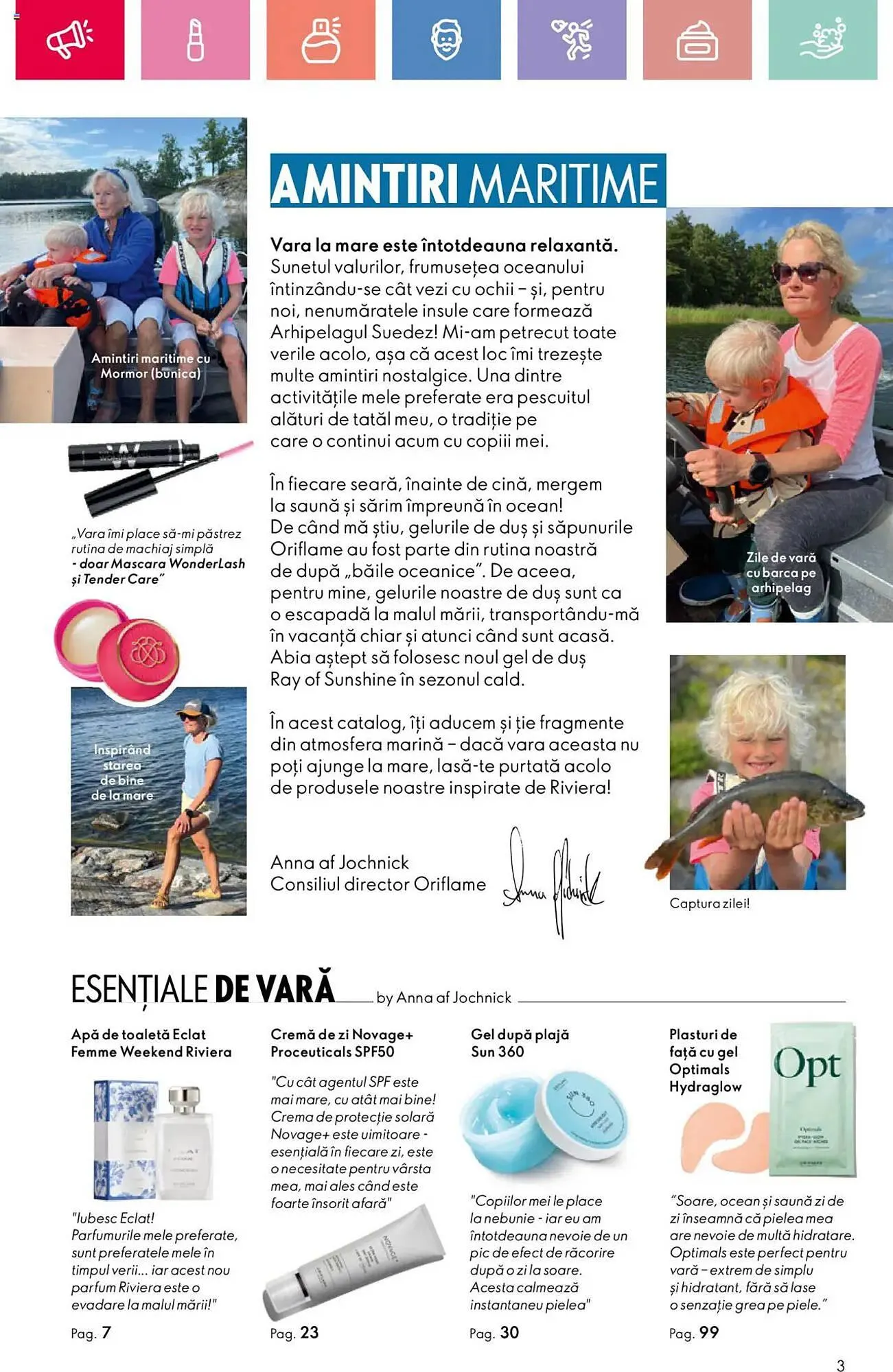 Catalog Catalog Oriflame de la 15 iunie până la 5 iulie 2025 - Revista Pagina 3