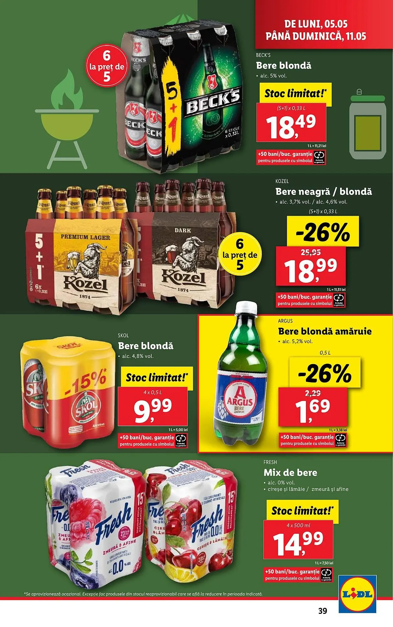 Catalog Catalog Lidl de la 5 mai până la 11 mai 2025 - Revista Pagina 39