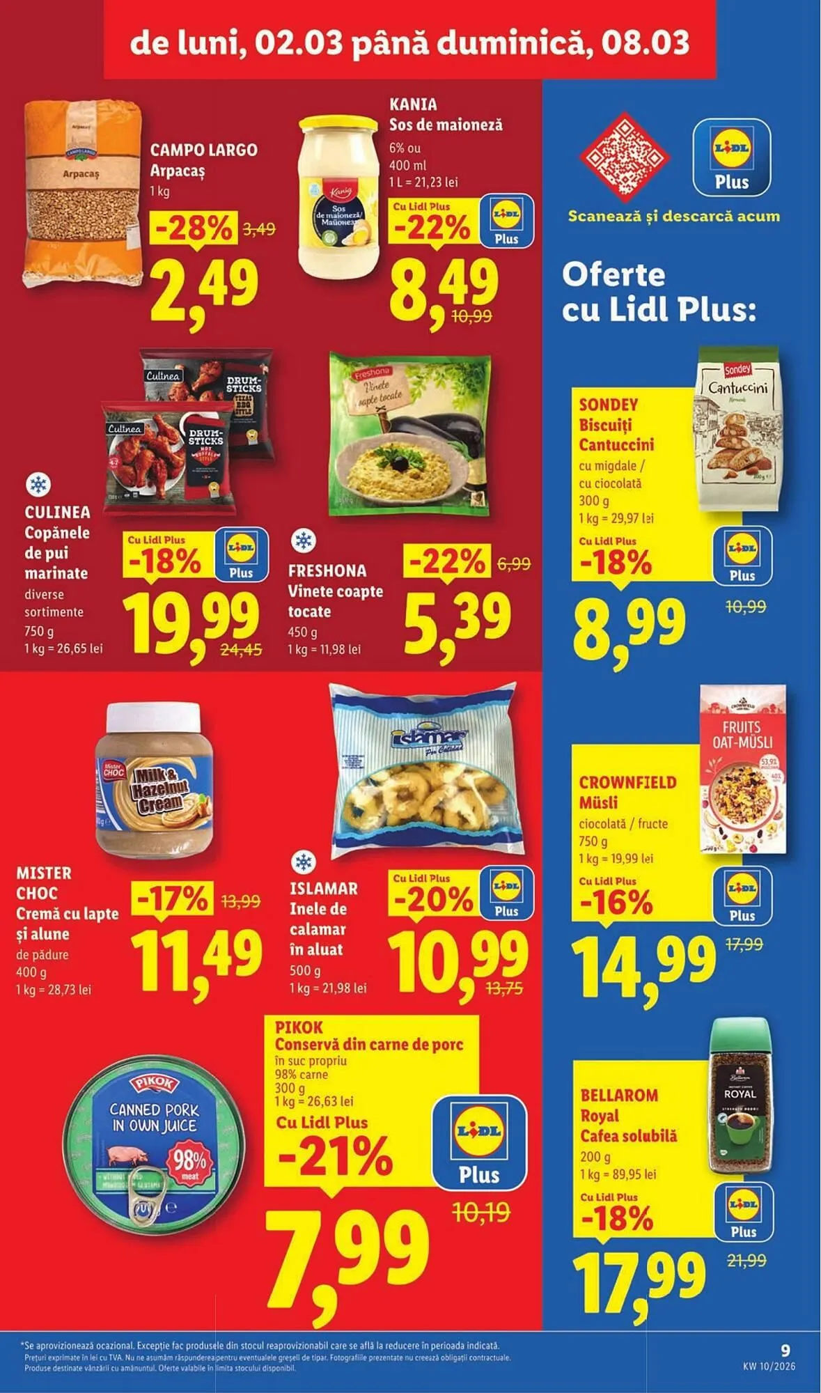 Catalog Catalog Lidl de la 2 martie până la 8 martie 2026 - Revista Pagina 9