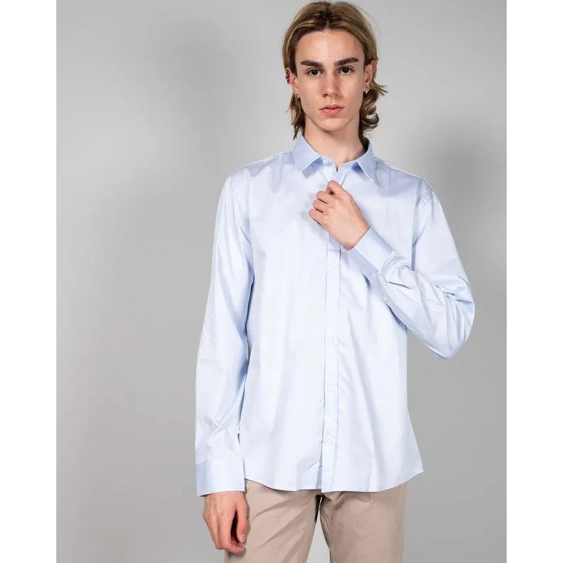 Camasa slim fit din bumbac cu maneca lunga 24KOS97003