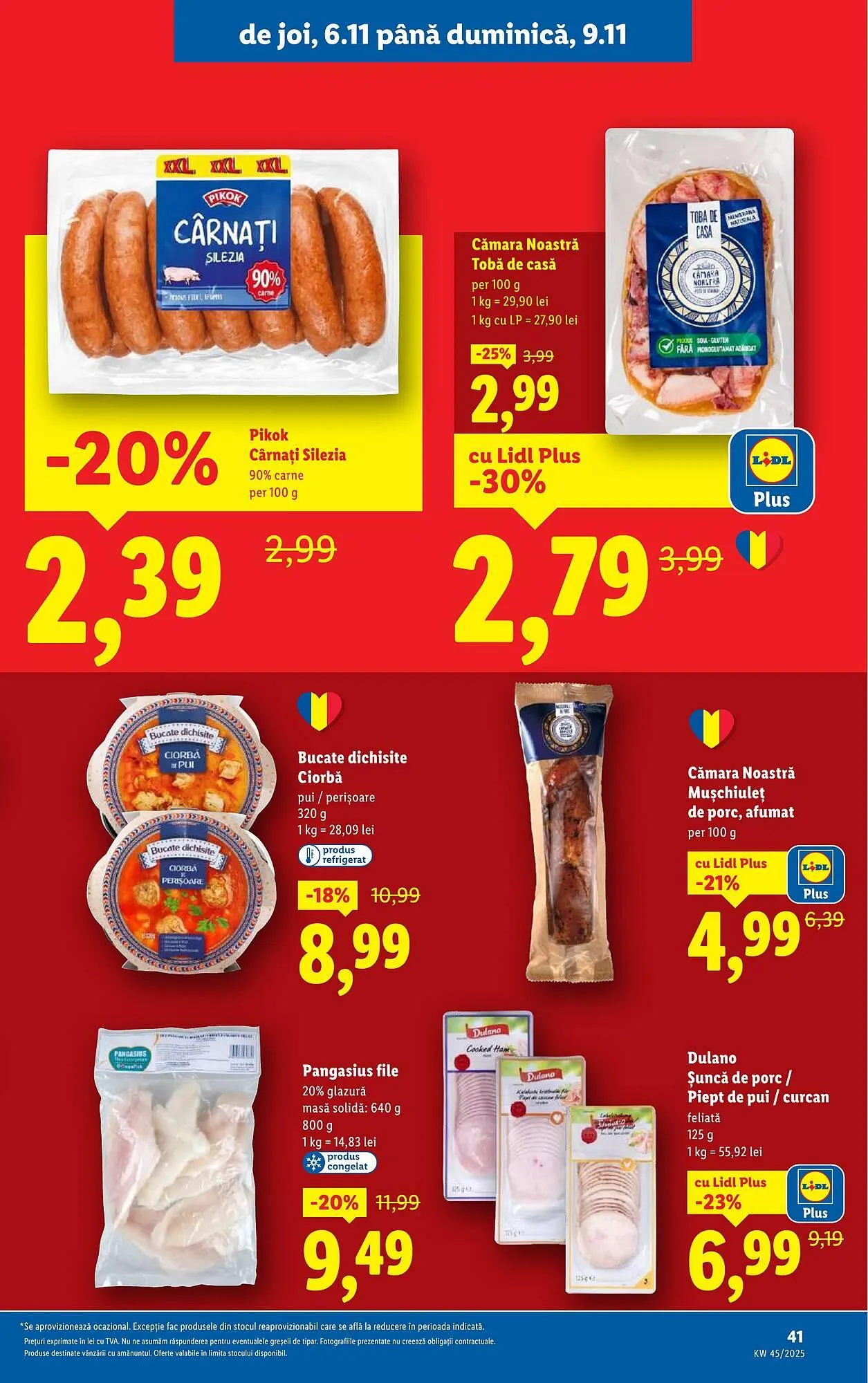 Catalog Catalog Lidl de la 3 noiembrie până la 9 noiembrie 2025 - Revista Pagina 41