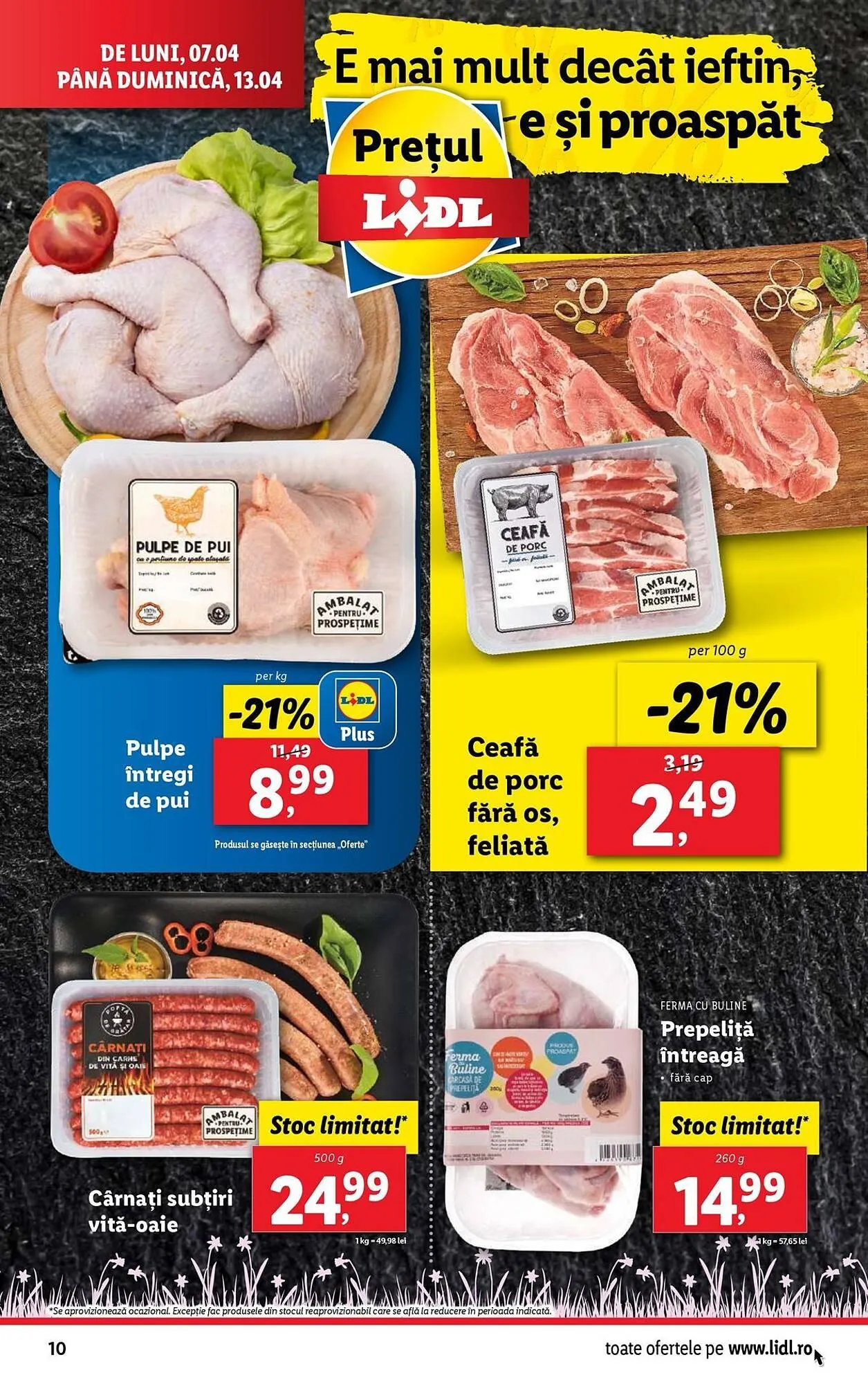 Catalog Catalog Lidl de la 7 aprilie până la 13 aprilie 2025 - Revista Pagina 10