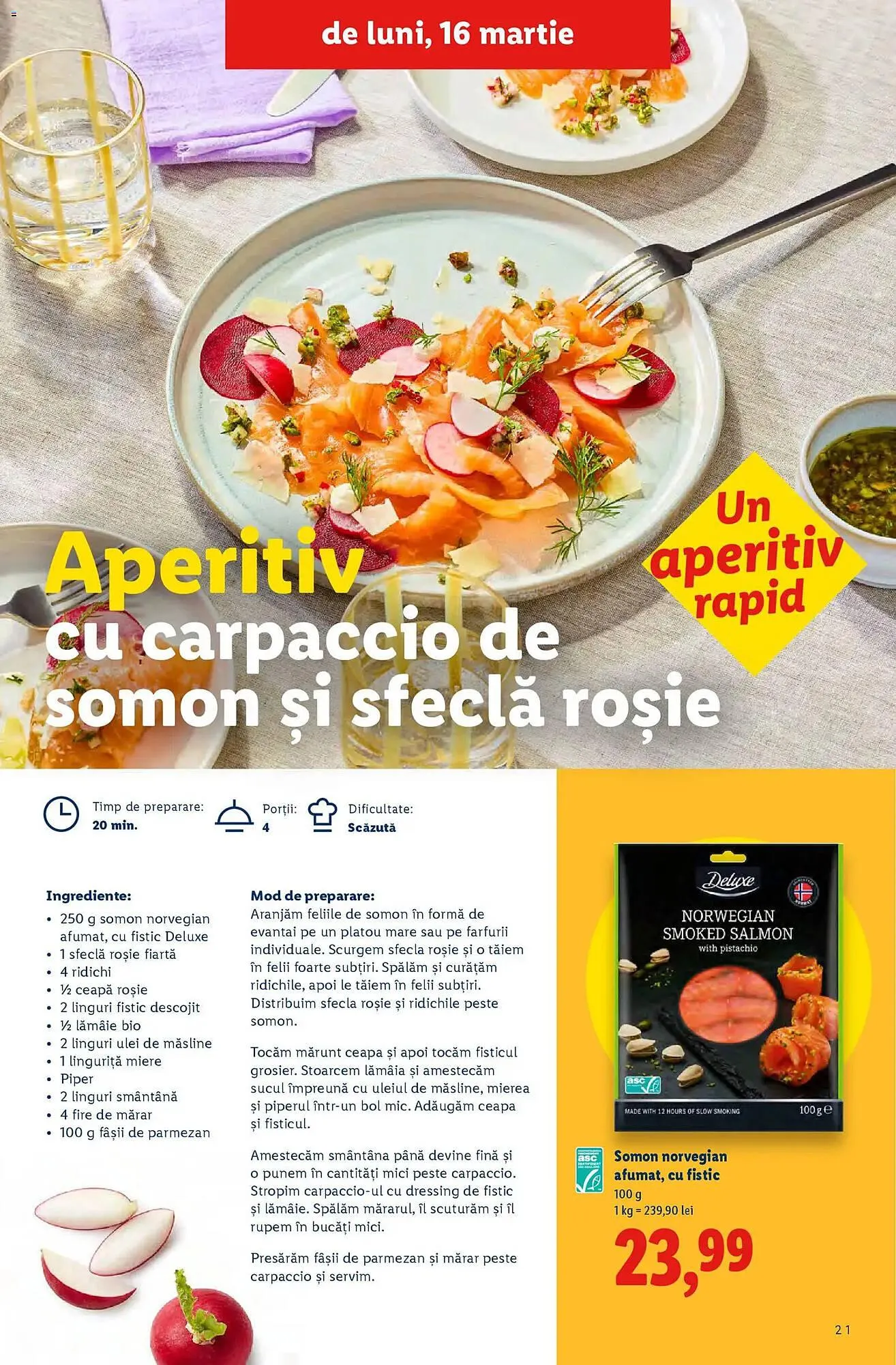 Catalog Catalog Lidl de la 1 martie până la 12 aprilie 2026 - Revista Pagina 21