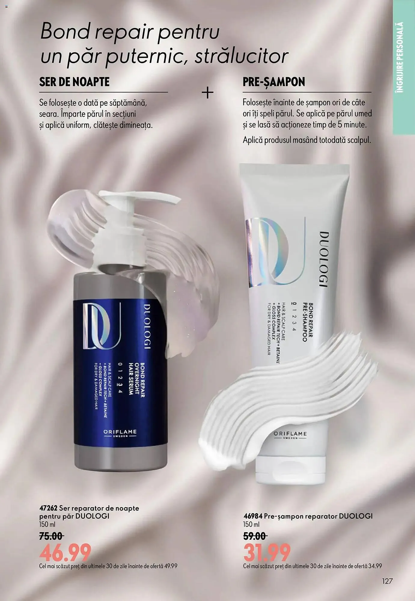 Catalog Catalog Oriflame de la 17 iunie până la 7 iulie 2026 - Revista Pagina 127