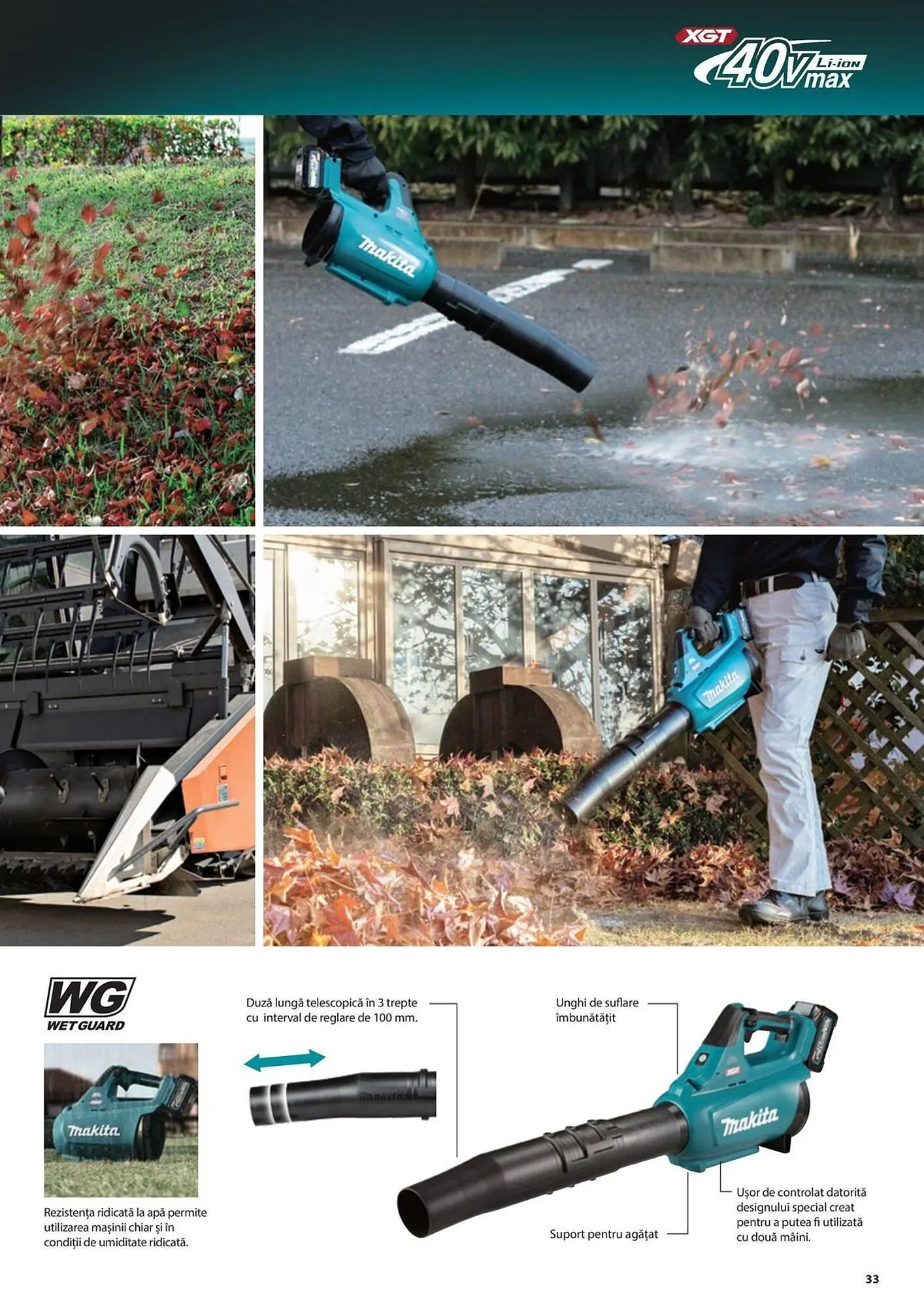 Catalog Сatalog Makita de la 19 iunie până la 31 decembrie 2024 - Revista Pagina 33