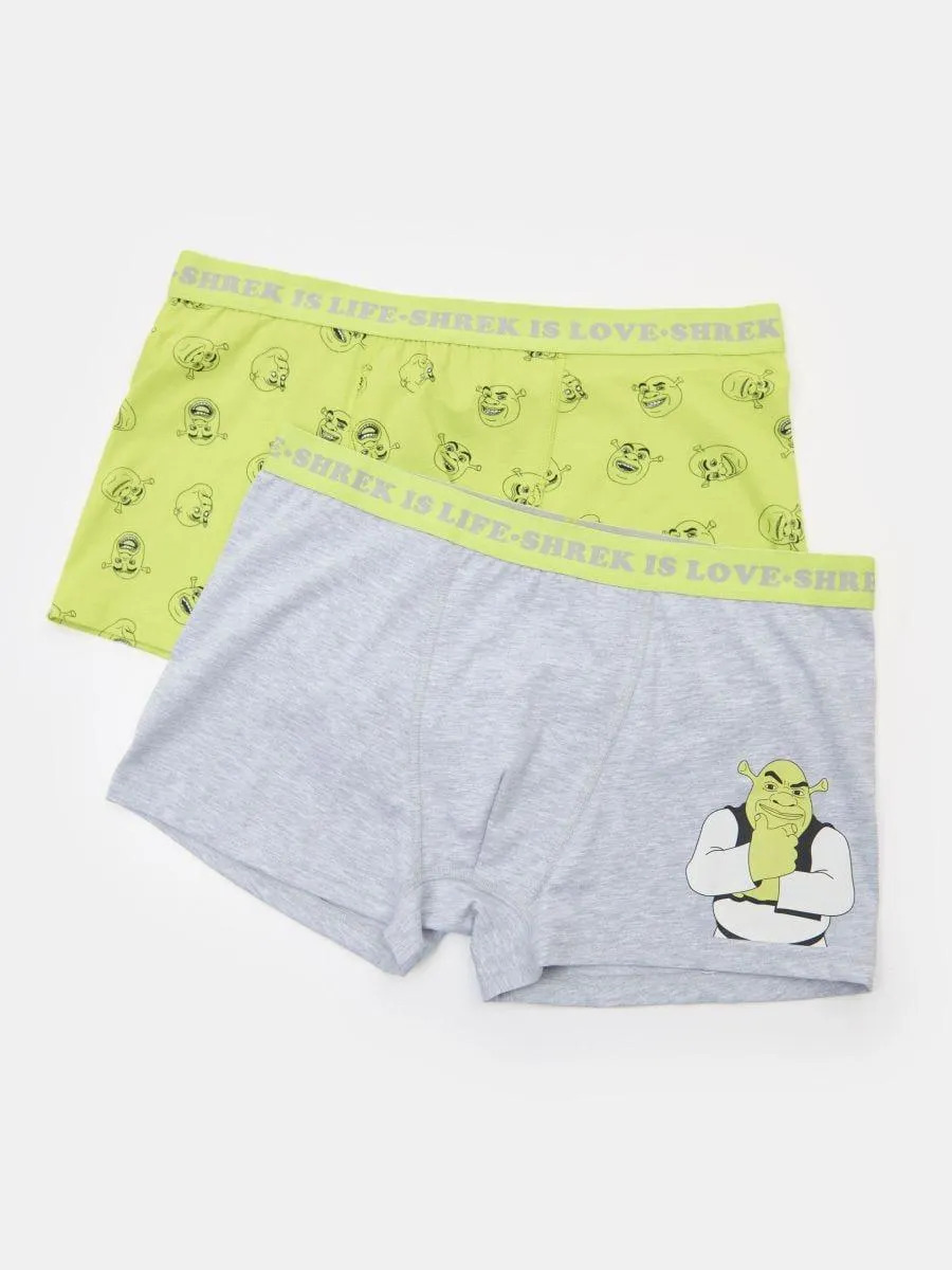 Set de 2 perechi de boxeri Shrek