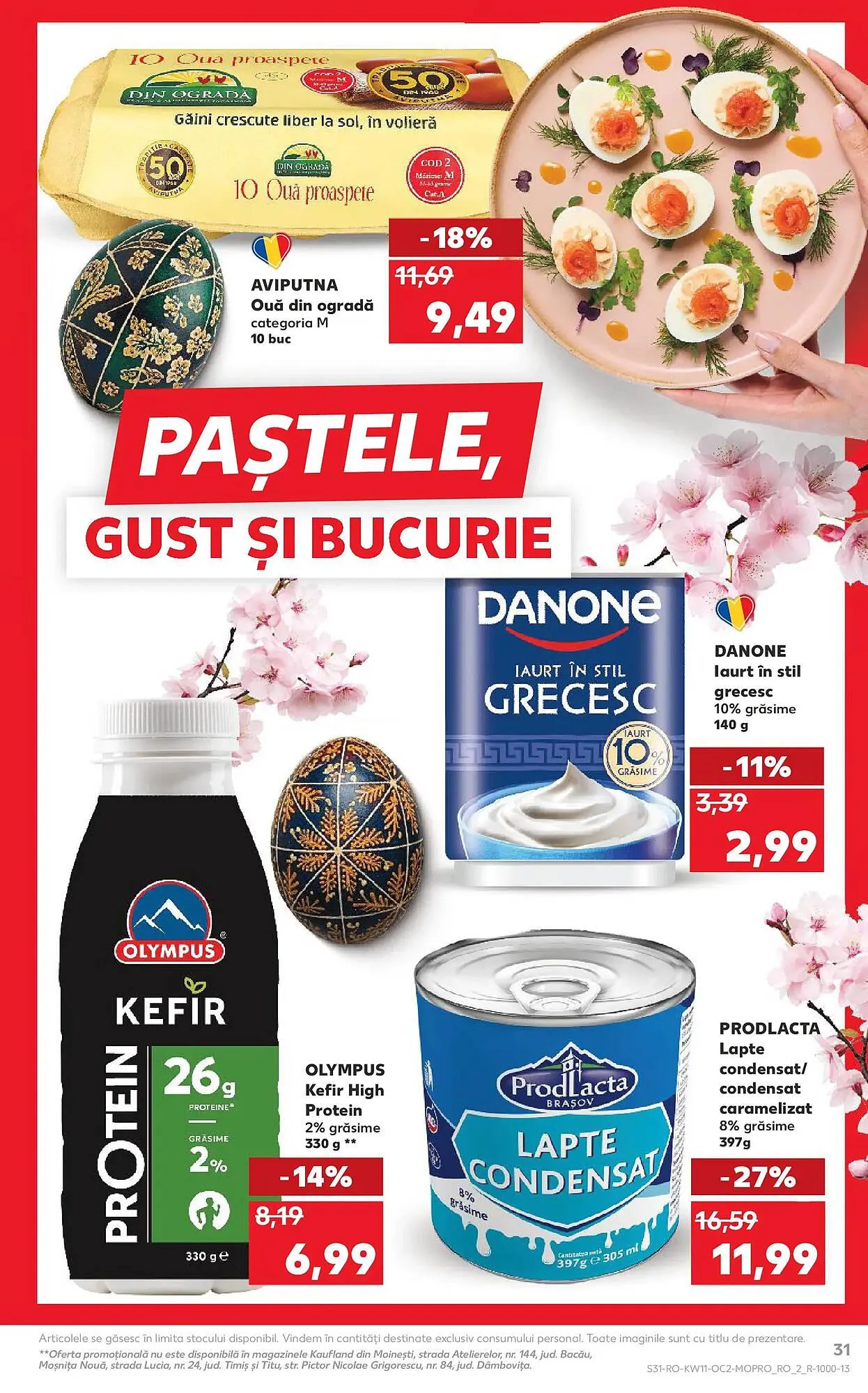 Catalog Catalog Kaufland de la 11 martie până la 17 martie 2026 - Revista Pagina 31