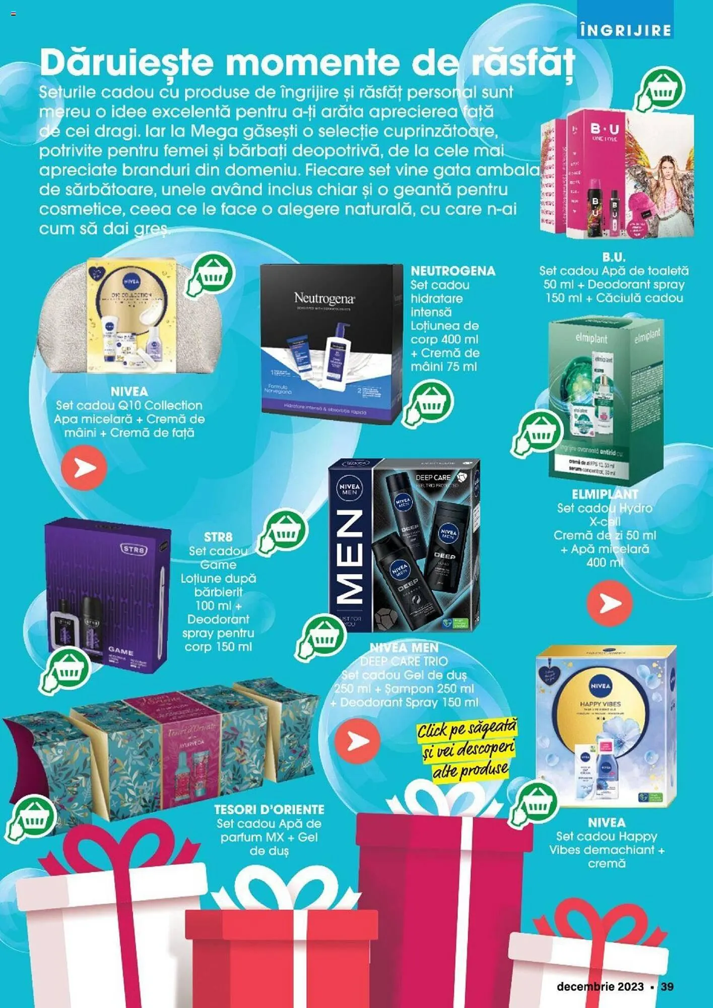 Catalog Mega Image catalog de la 30 noiembrie până la 3 ianuarie 2024 - Revista Pagina 39