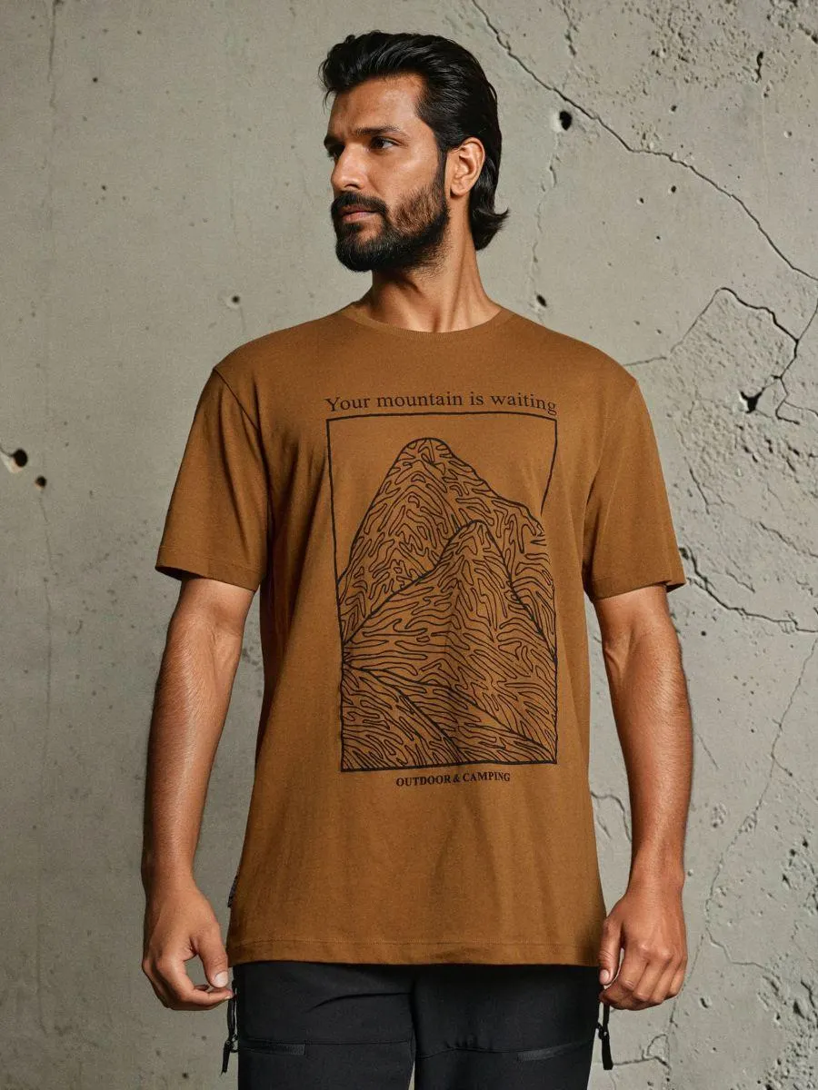 Tricou din bumbac cu imprimeu