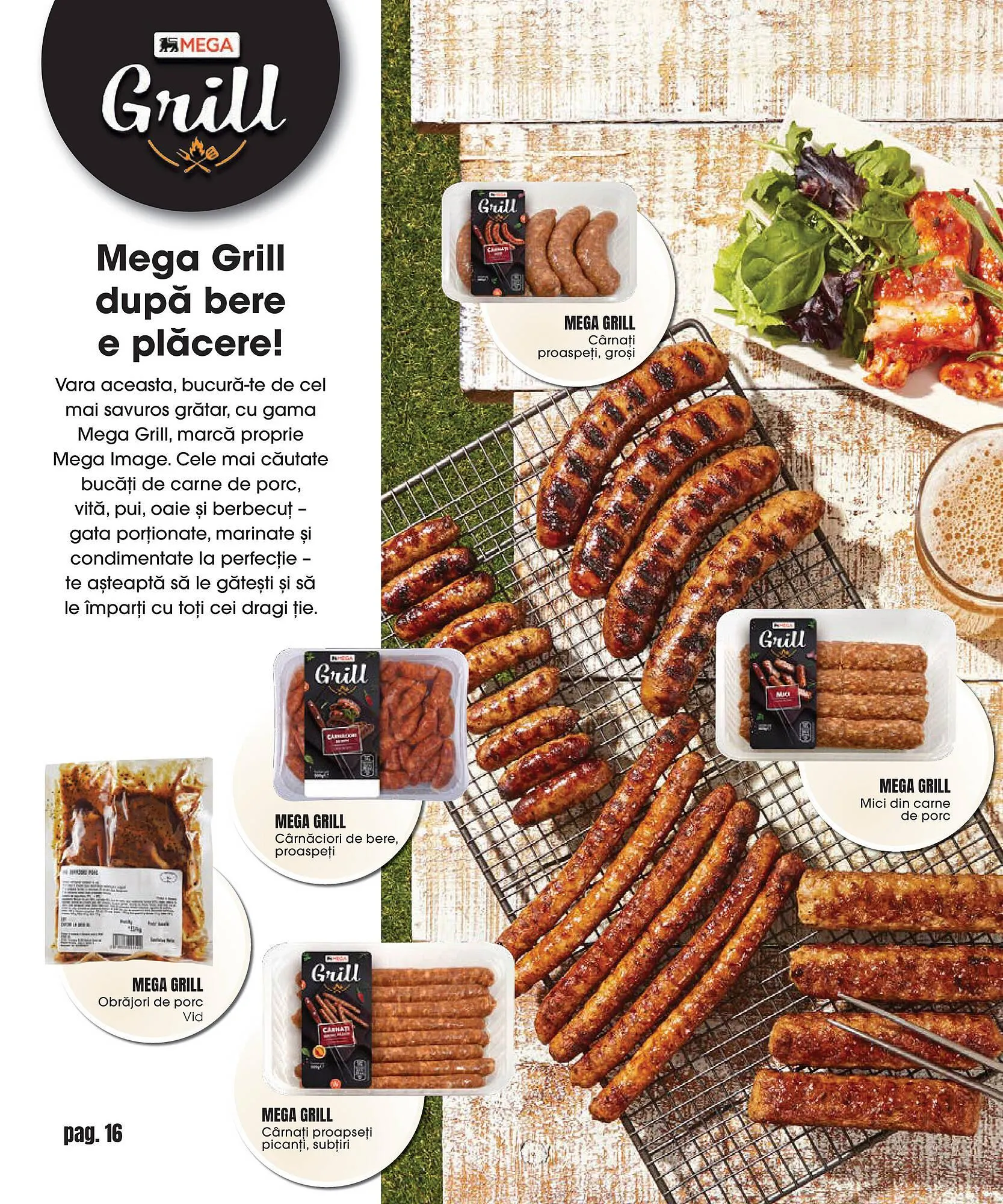 Catalog Catalog Mega Image de la 28 mai până la 30 iunie 2025 - Revista Pagina 16