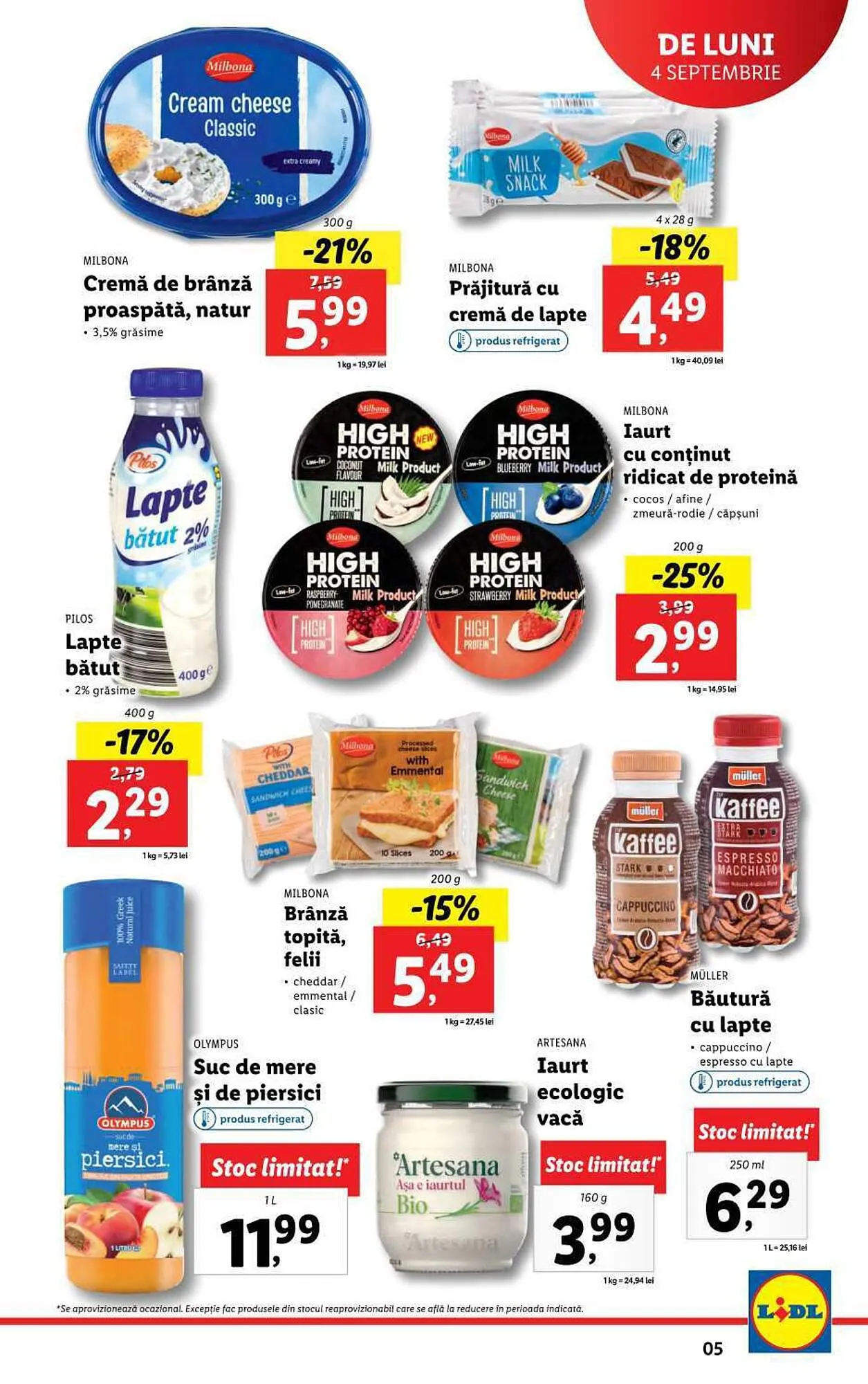 Catalog Lidl catalog de la 4 septembrie până la 10 septembrie 2023 - Revista Pagina 5
