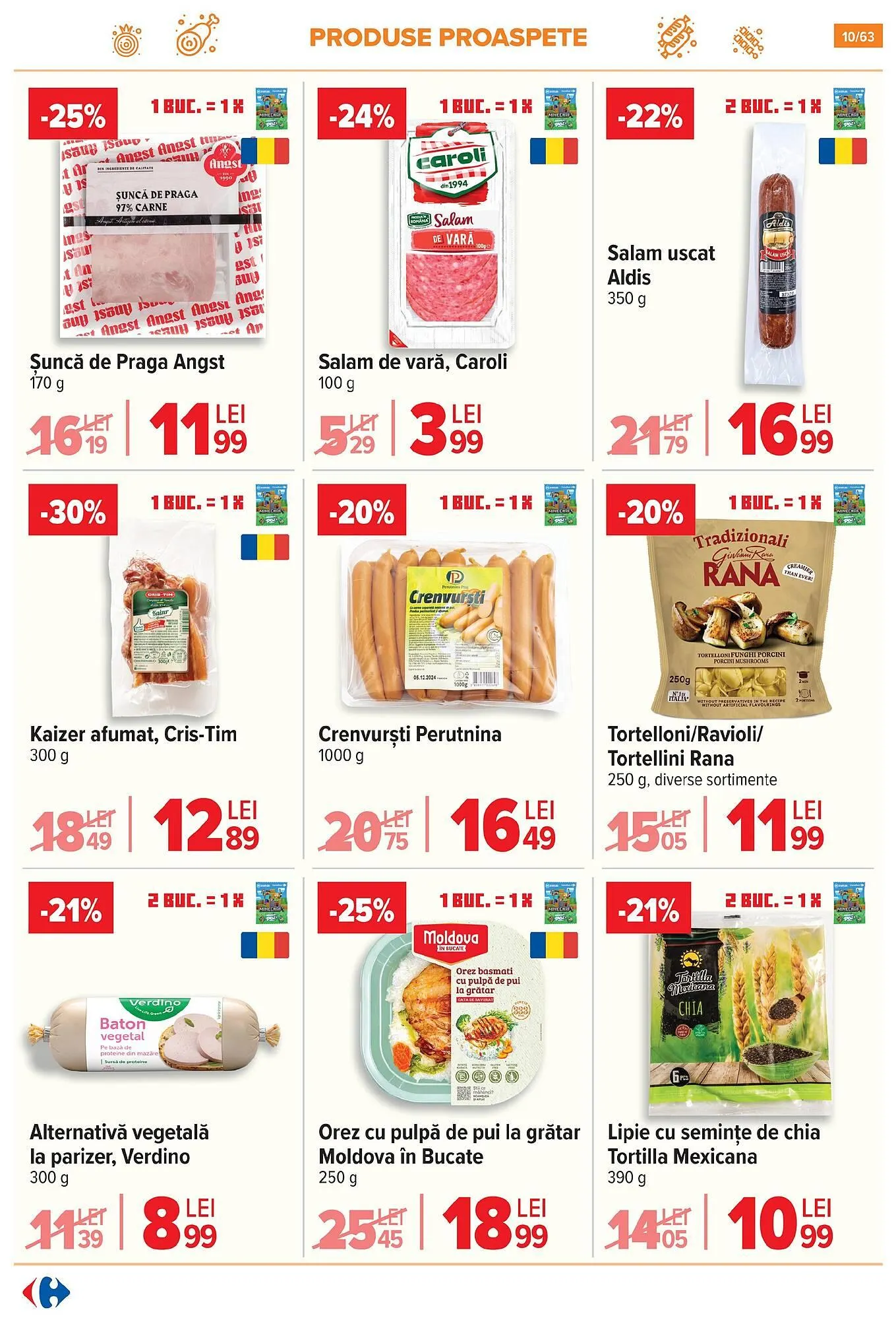 Catalog Catalog Carrefour de la 1 octombrie până la 14 octombrie 2025 - Revista Pagina 11