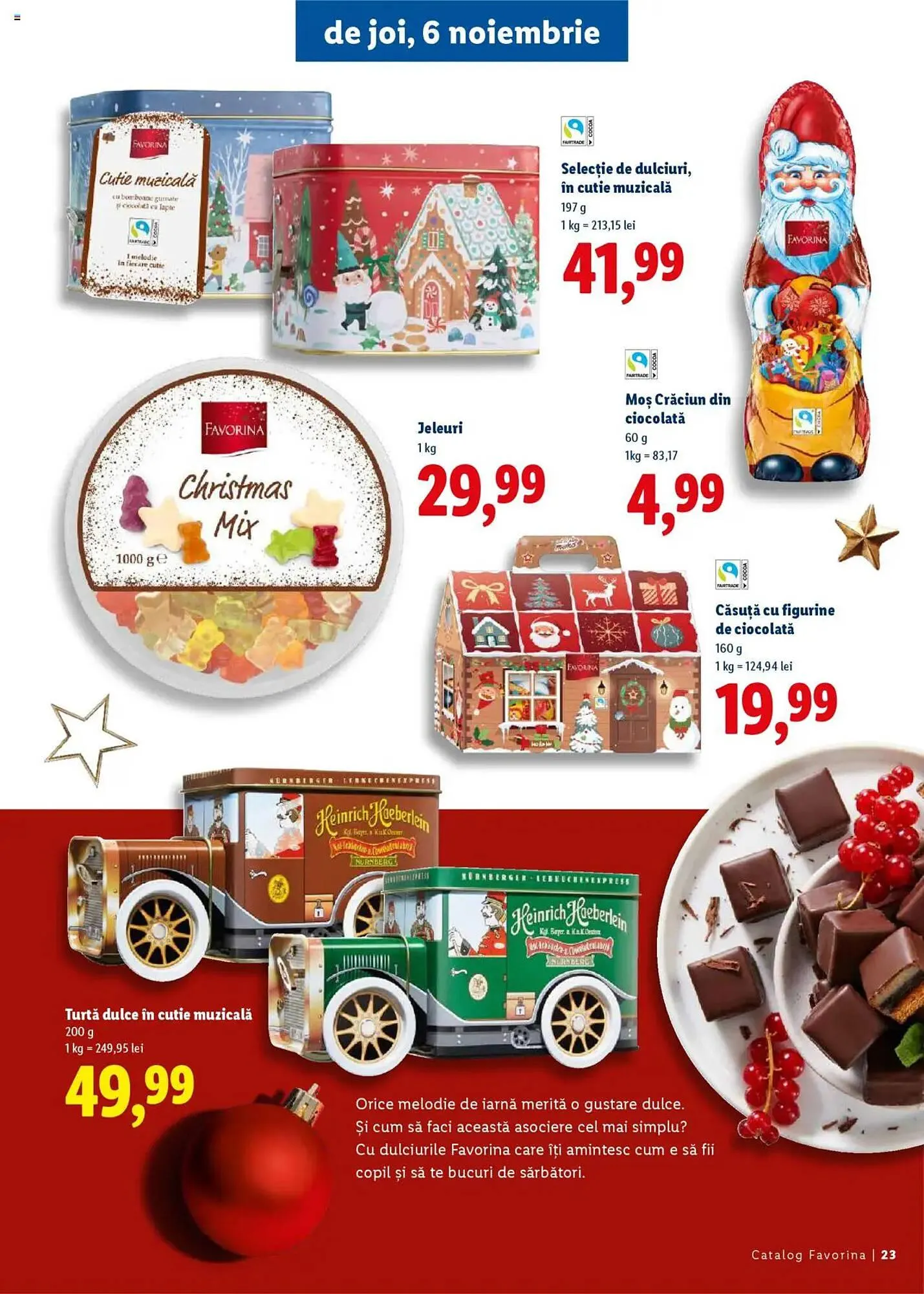 Catalog Catalog Lidl de la 15 octombrie până la 31 decembrie 2025 - Revista Pagina 23