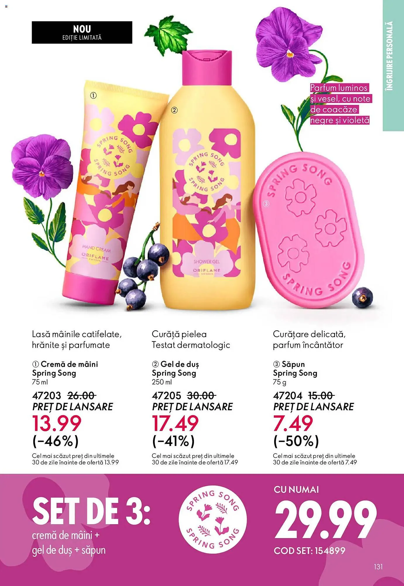 Catalog Catalog Oriflame de la 3 martie până la 24 martie 2026 - Revista Pagina 131