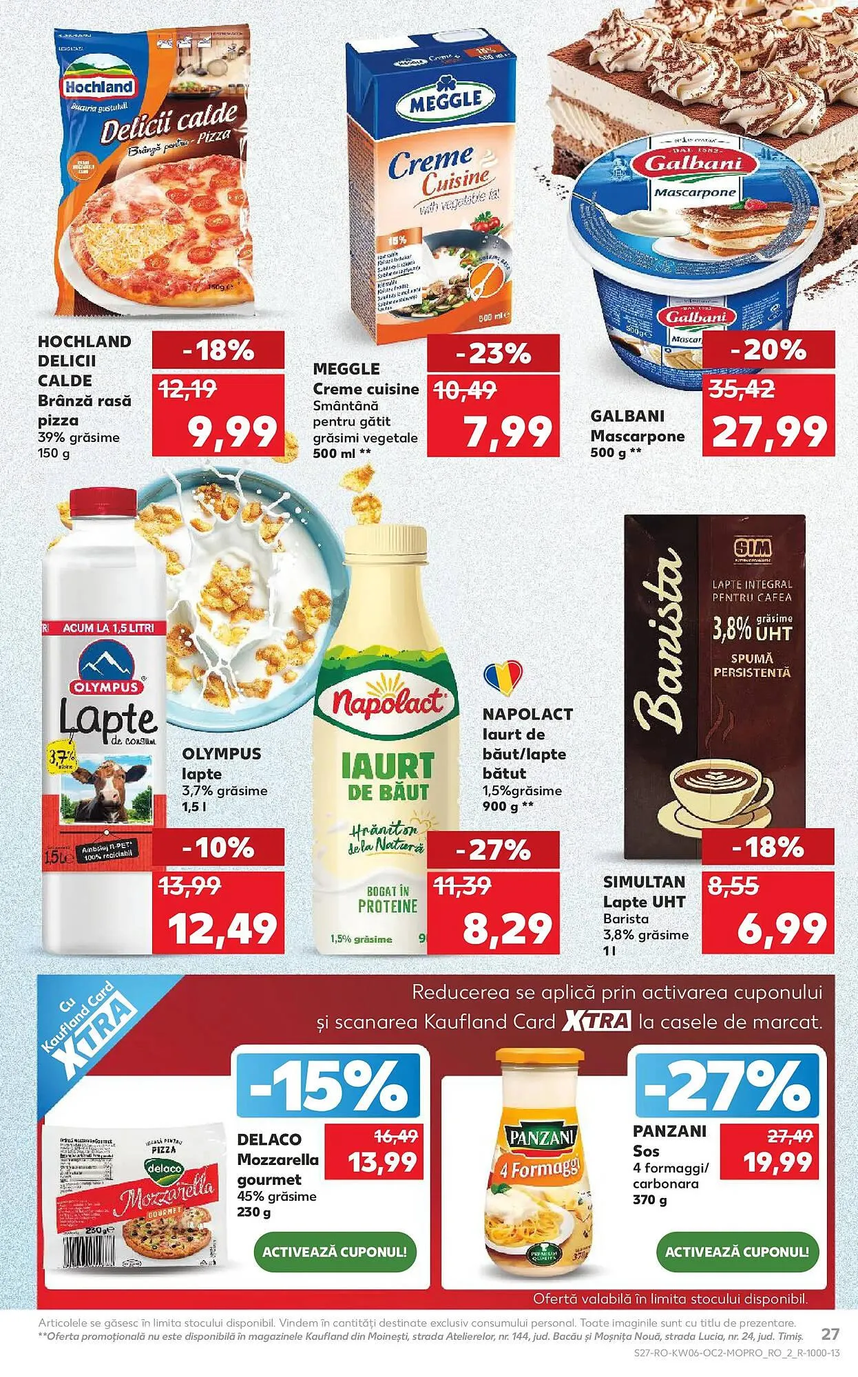 Catalog Catalog Kaufland de la 4 februarie până la 10 februarie 2026 - Revista Pagina 27