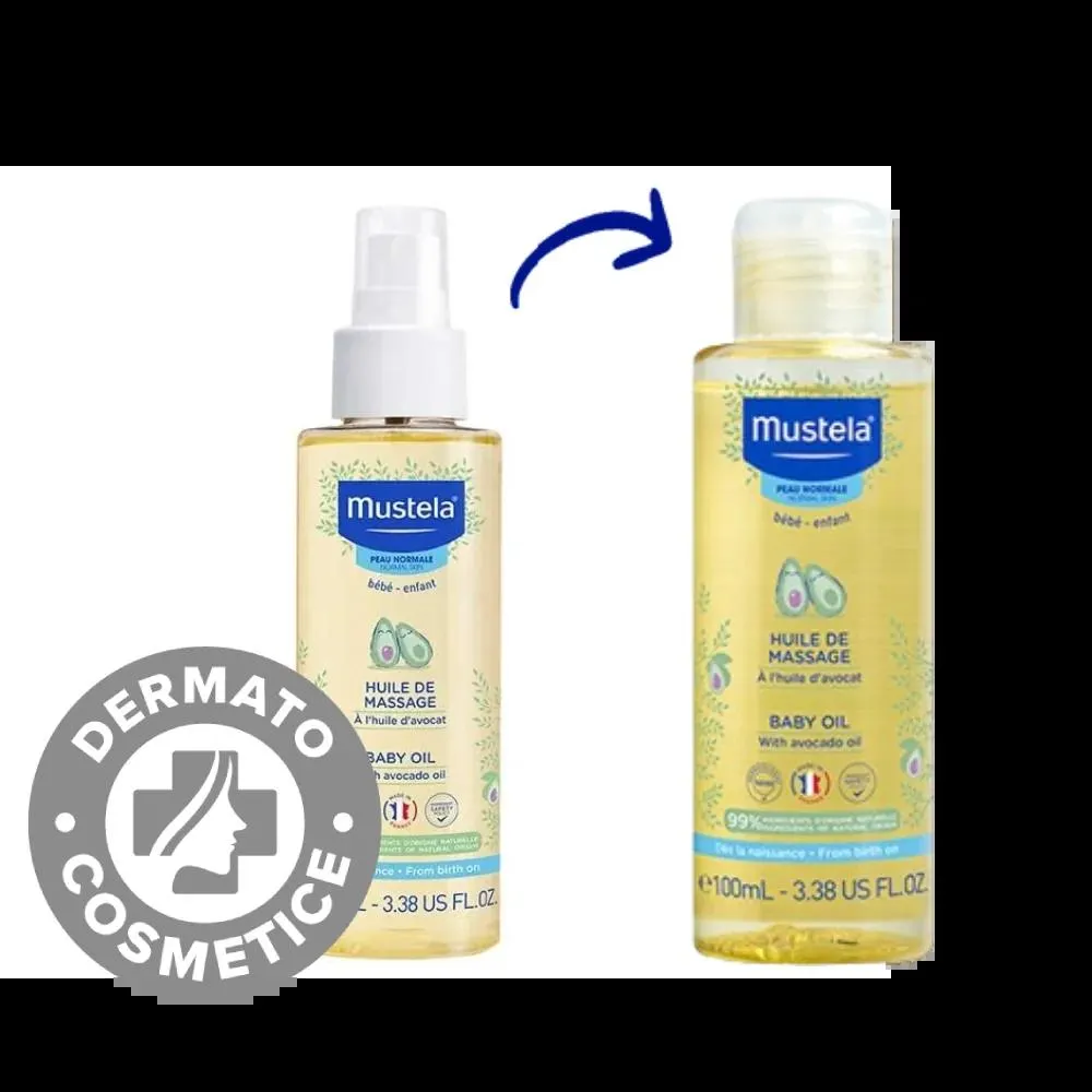 Ulei pentru masaj, 100ml, Mustela