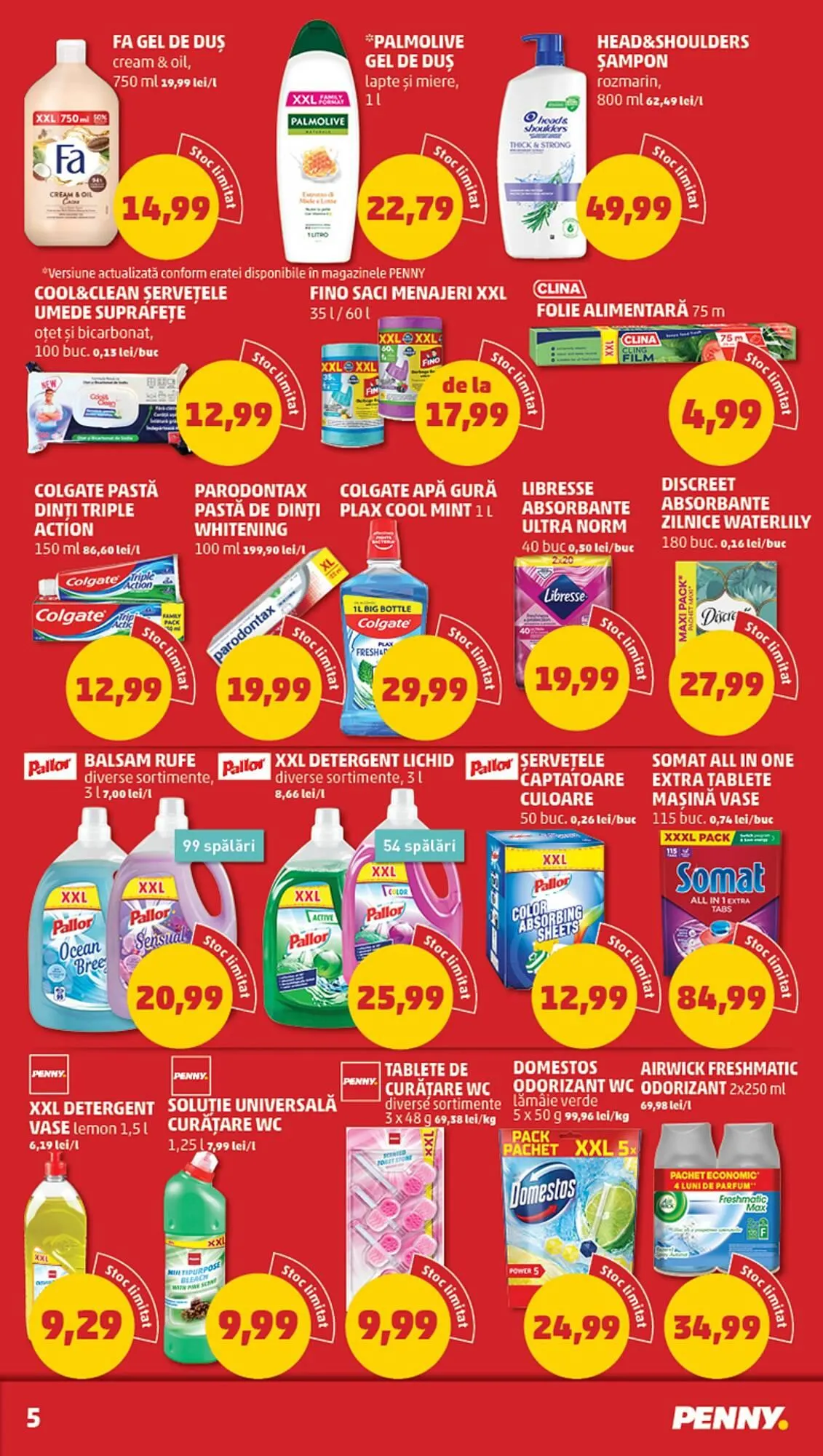 Catalog Catalog Penny de la 18 februarie până la 24 februarie 2026 - Revista Pagina 5
