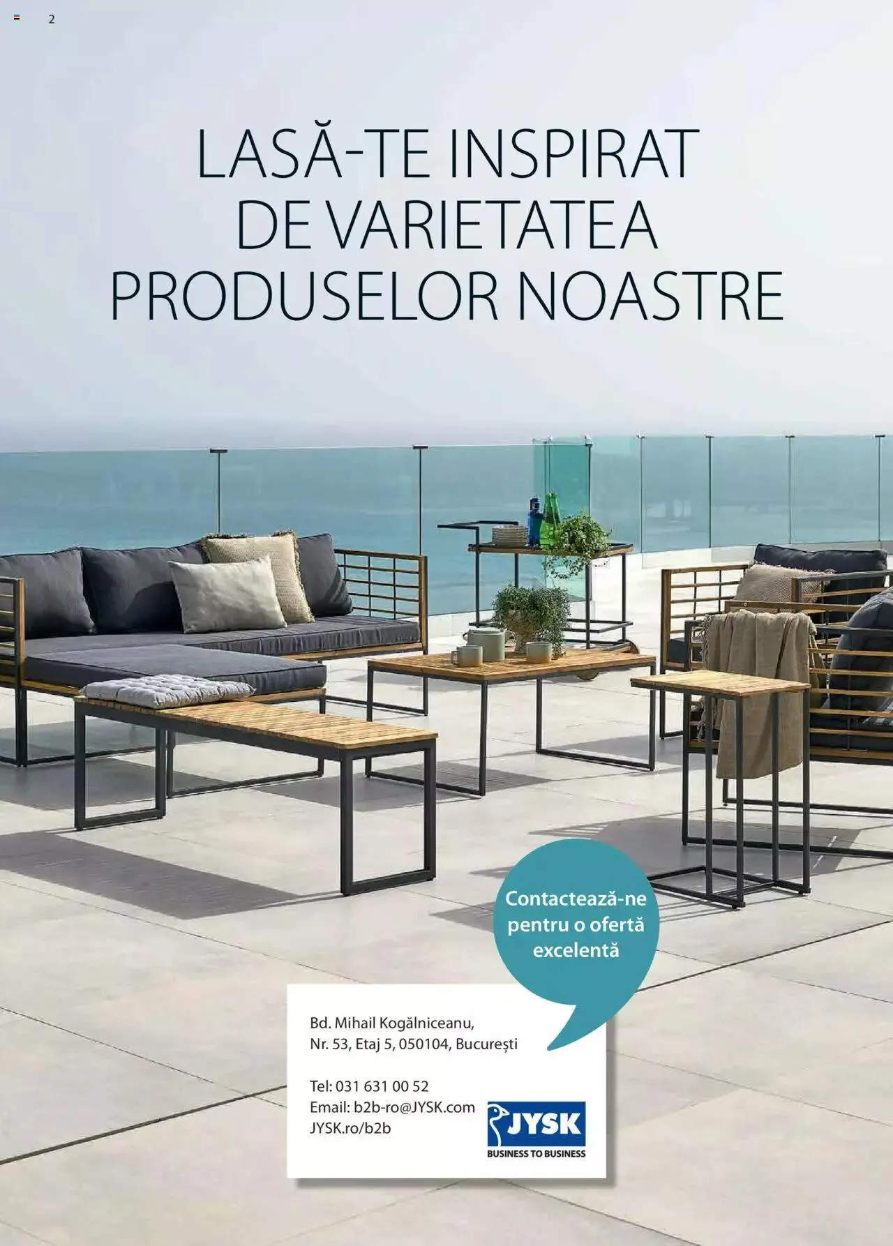 Catalog JYSK catalog - Business to business de la 1 martie până la 31 decembrie 2023 - Revista Pagina 2