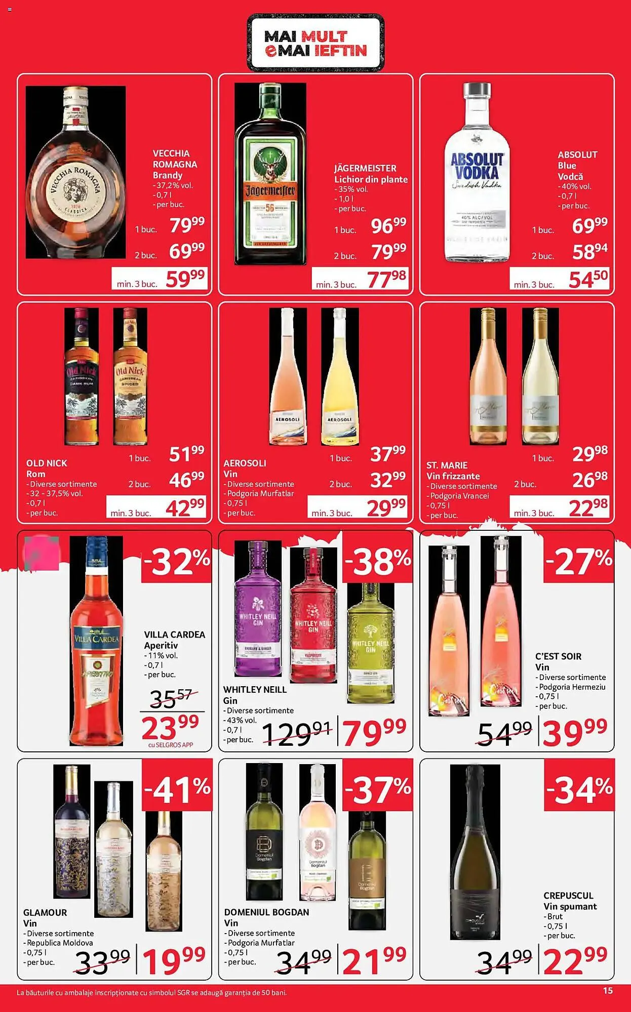 Catalog Catalog Selgros de la 1 mai până la 14 mai 2026 - Revista Pagina 15