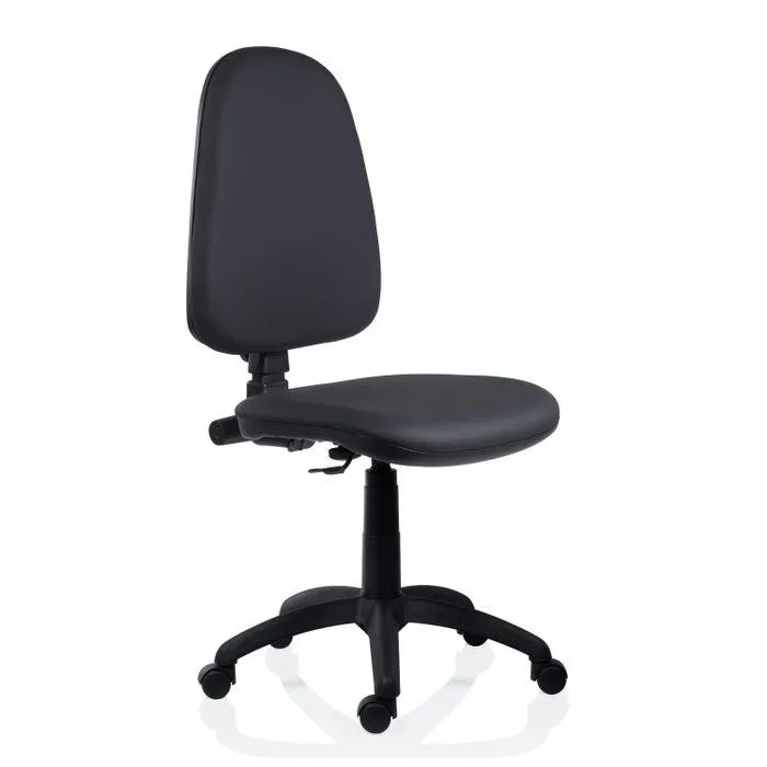 Scaun birou ergonomic Golf, rotativ, imitatie piele, skay negru