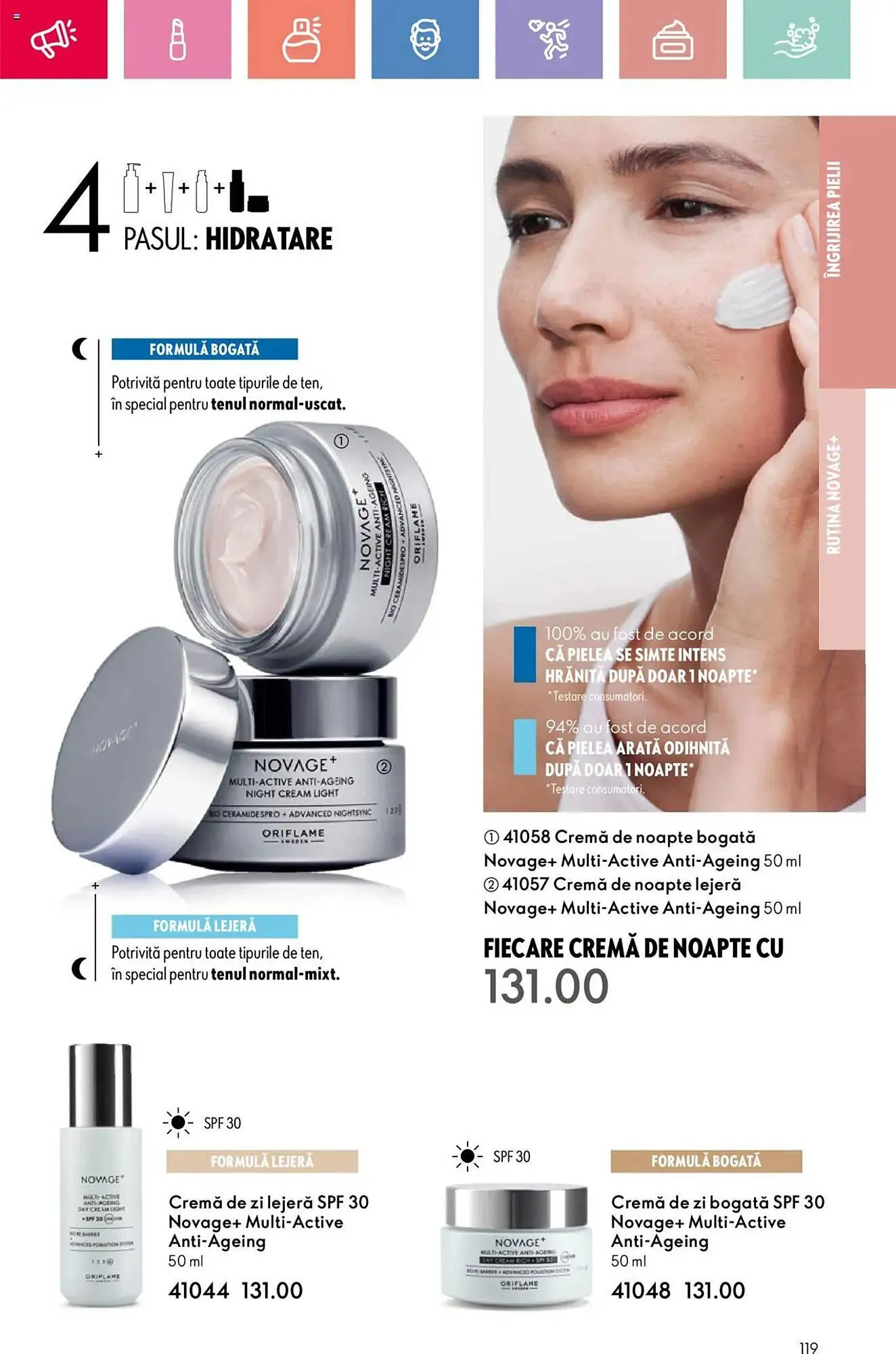 Catalog Catalog Oriflame de la 6 iulie până la 26 iulie 2025 - Revista Pagina 119