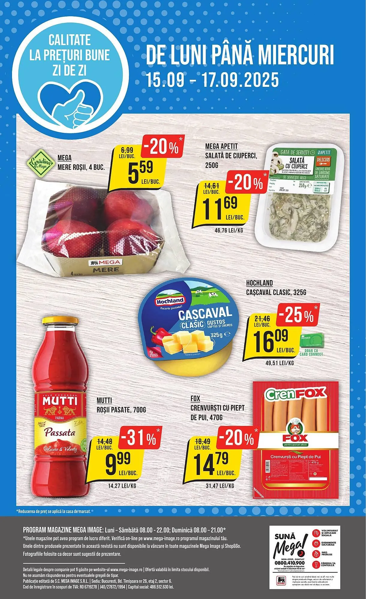 Catalog Catalog Mega Image de la 11 septembrie până la 17 septembrie 2025 - Revista Pagina 24