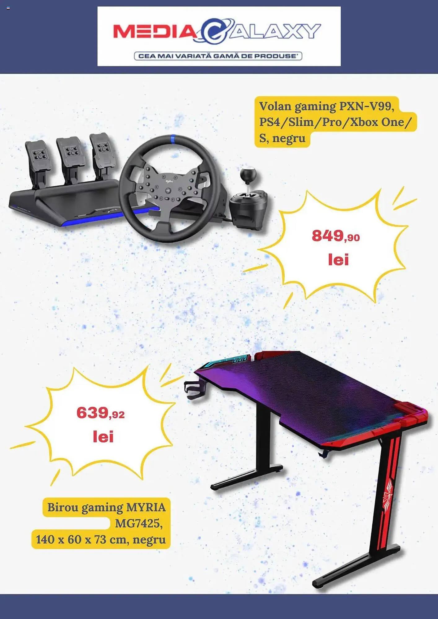 Catalog Catalog Media Galaxy de la 1 mai până la 7 mai 2025 - Revista Pagina 4