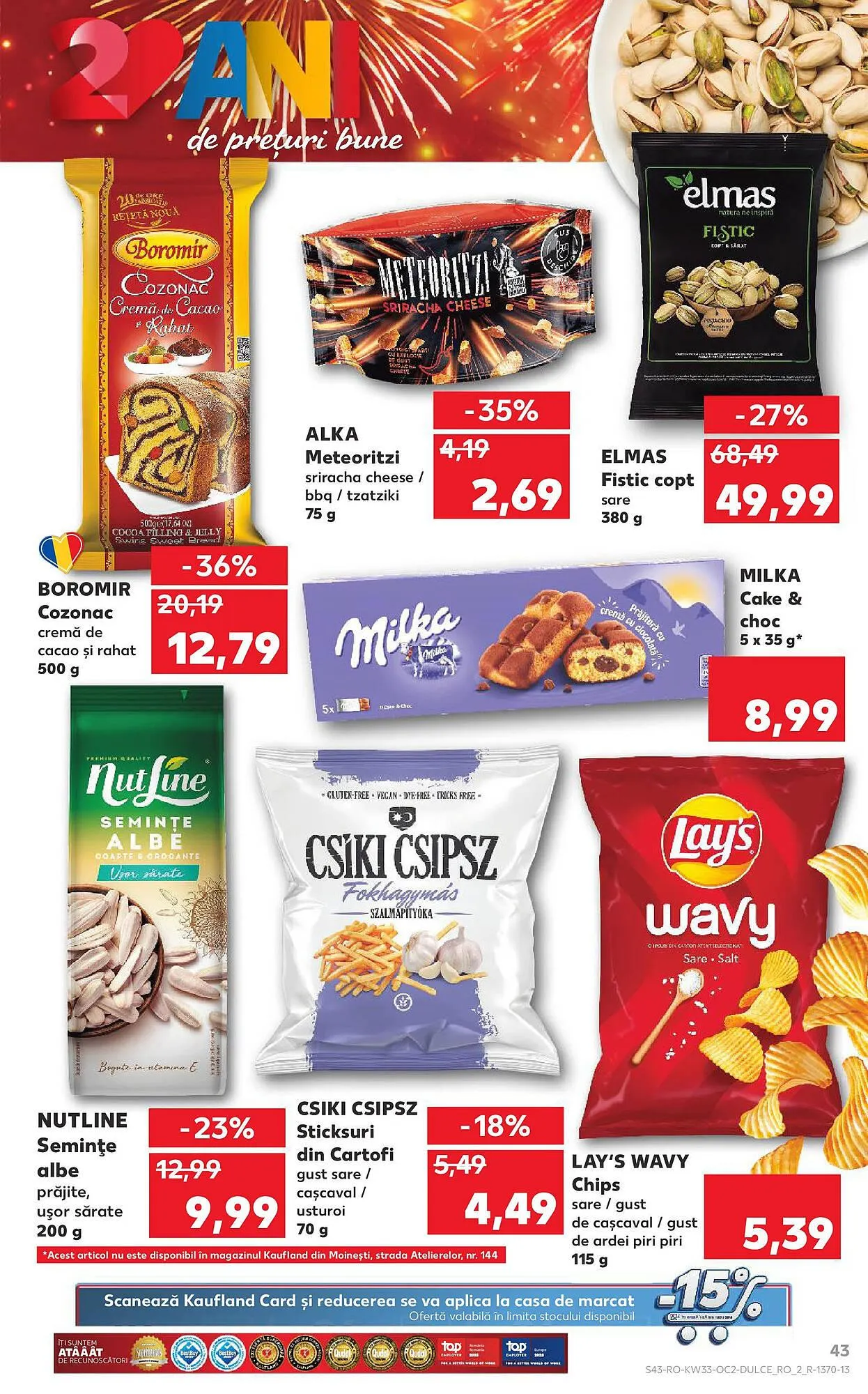 Catalog Catalog Kaufland de la 13 august până la 19 august 2025 - Revista Pagina 43