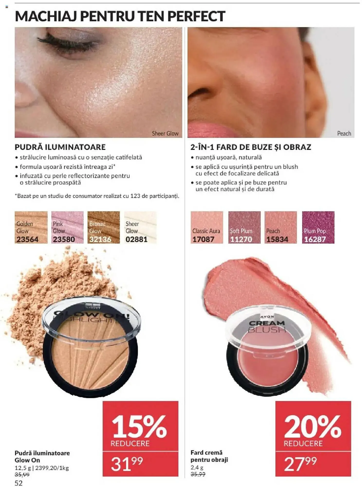 Catalog Catalog Avon de la 1 aprilie până la 30 aprilie 2025 - Revista Pagina 52