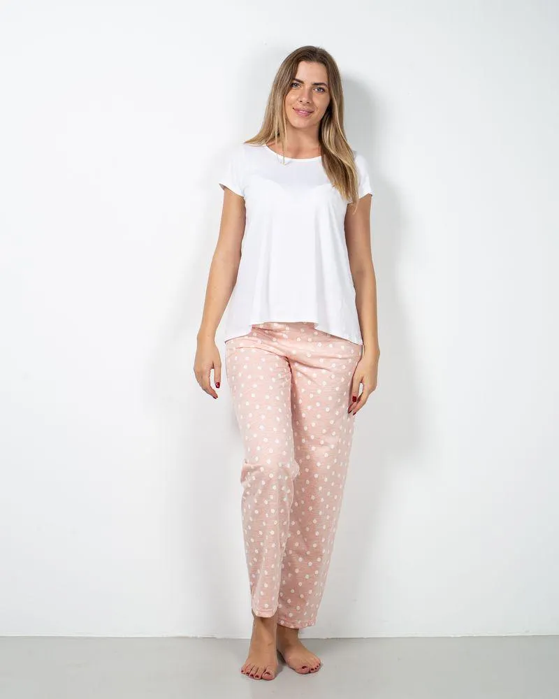 Pantaloni de pijama din bumbac 23MUR13049
