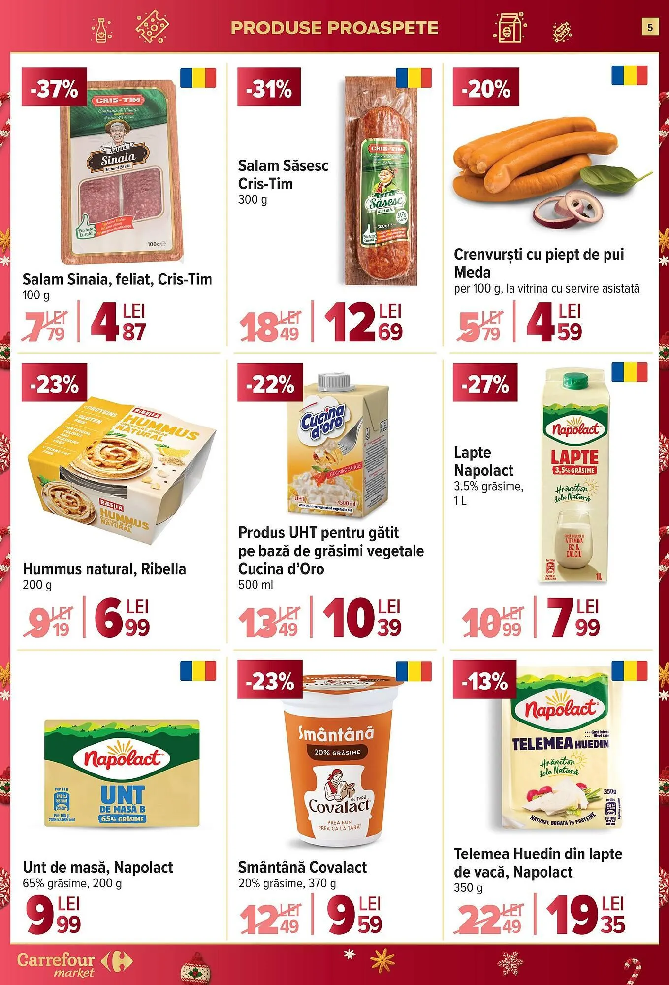 Catalog Catalog Carrefour Market de la 10 decembrie până la 16 decembrie 2025 - Revista Pagina 5