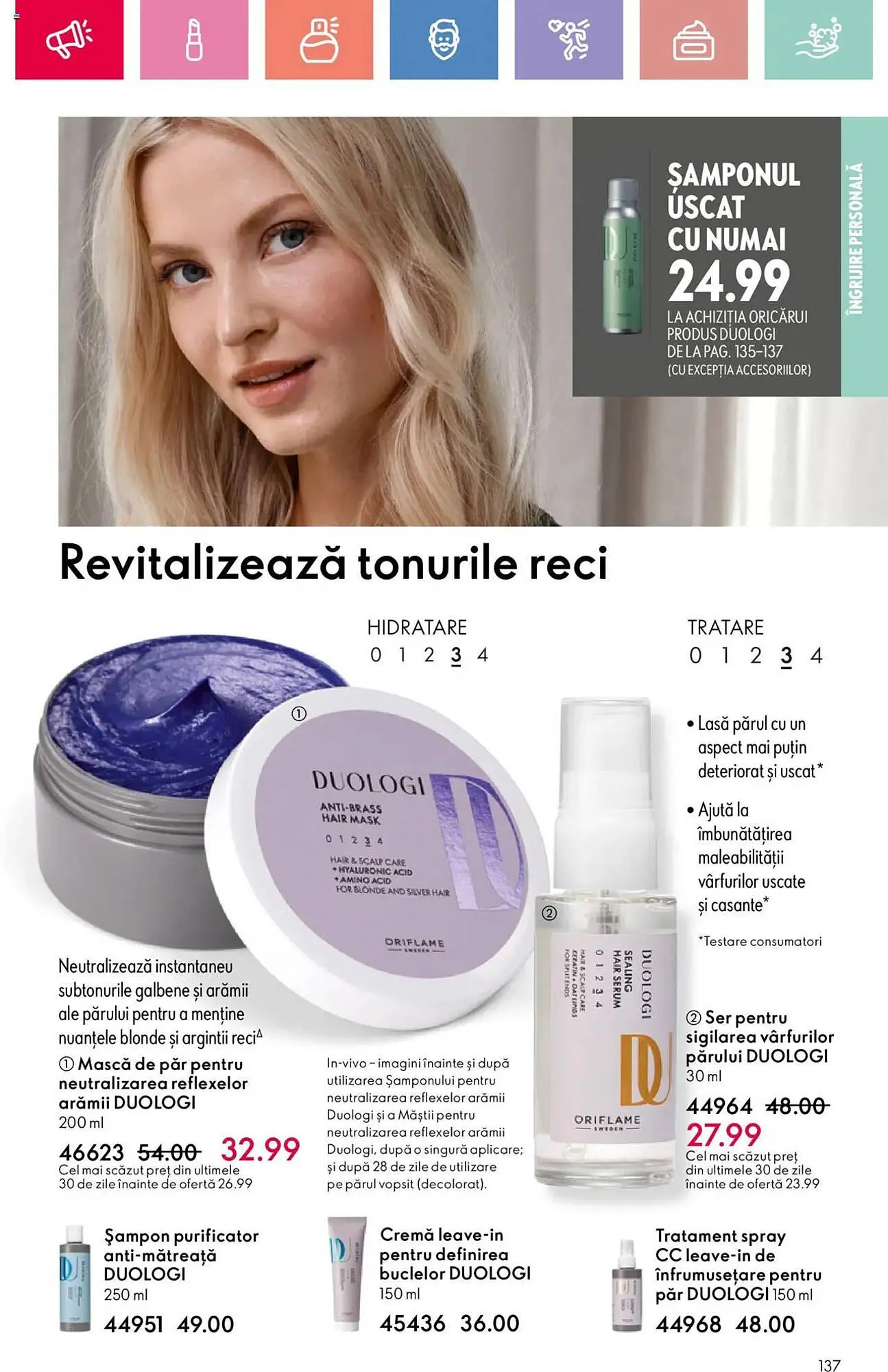 Catalog Catalog Oriflame de la 15 iunie până la 5 iulie 2025 - Revista Pagina 137
