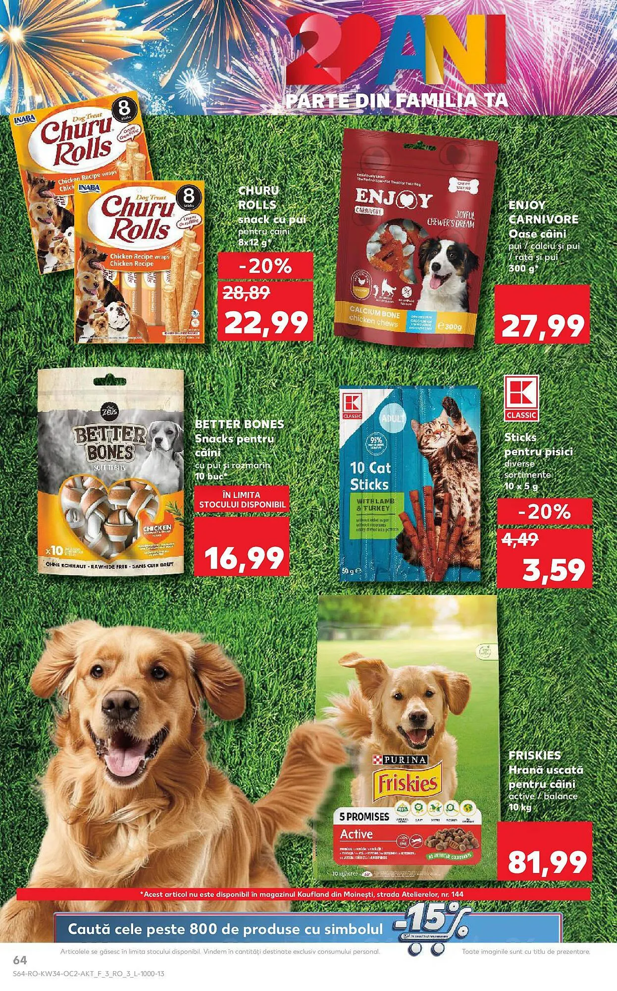 Catalog Catalog Kaufland de la 20 august până la 26 august 2025 - Revista Pagina 64