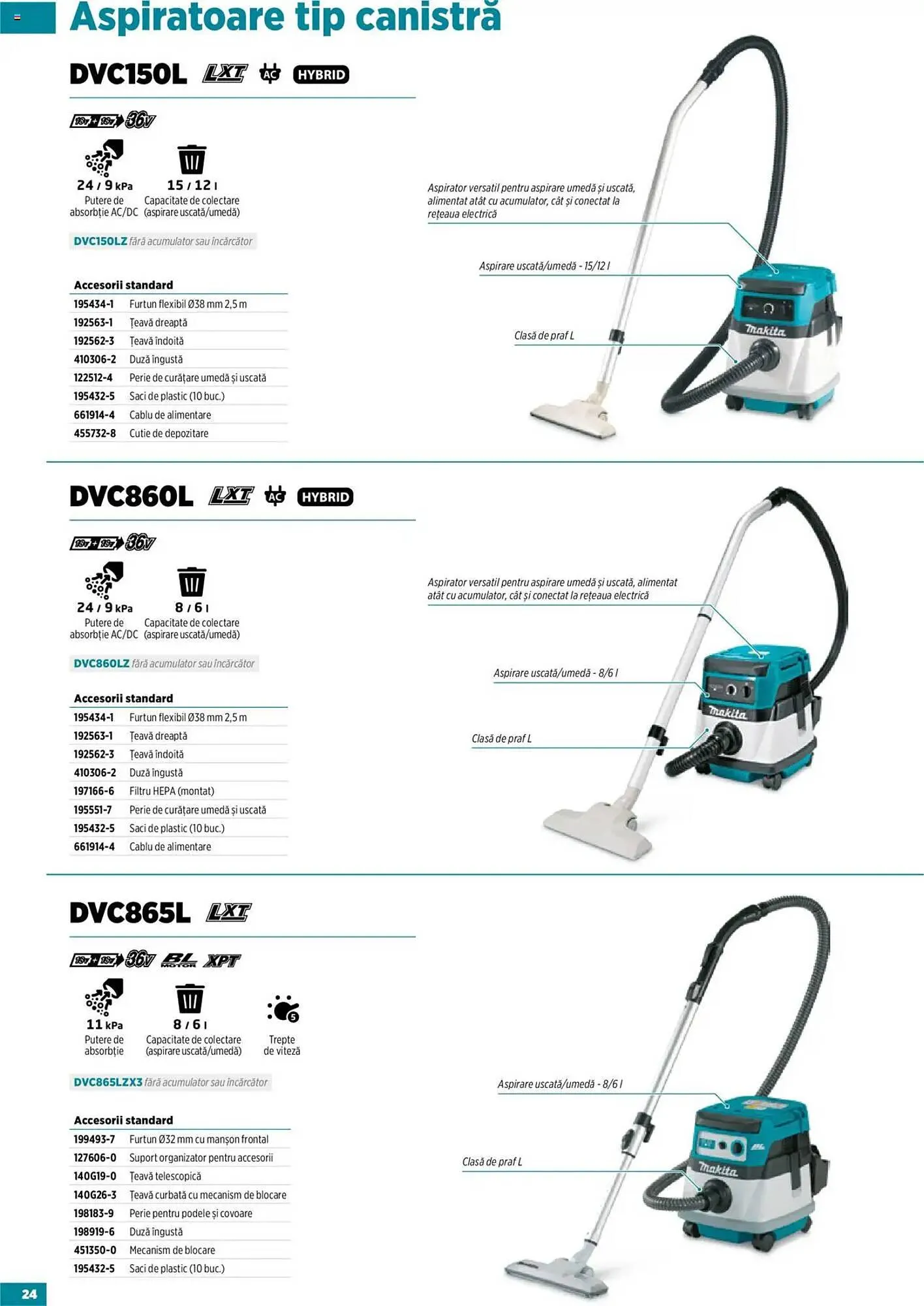 Catalog Catalog Makita de la 22 septembrie până la 30 septembrie 2026 - Revista Pagina 24