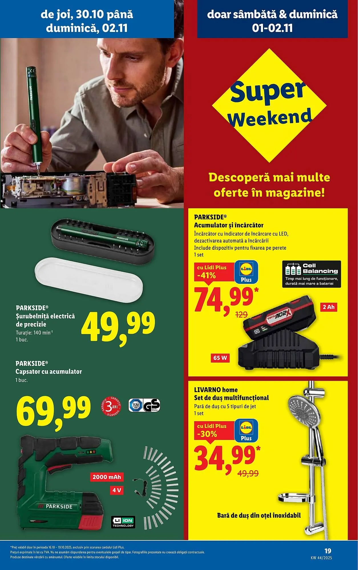 Catalog Catalog Lidl de la 27 octombrie până la 2 noiembrie 2025 - Revista Pagina 19