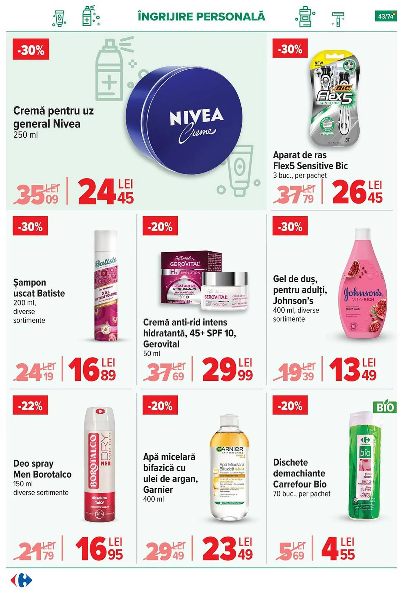 Catalog Catalog Carrefour de la 7 mai până la 20 mai 2025 - Revista Pagina 43