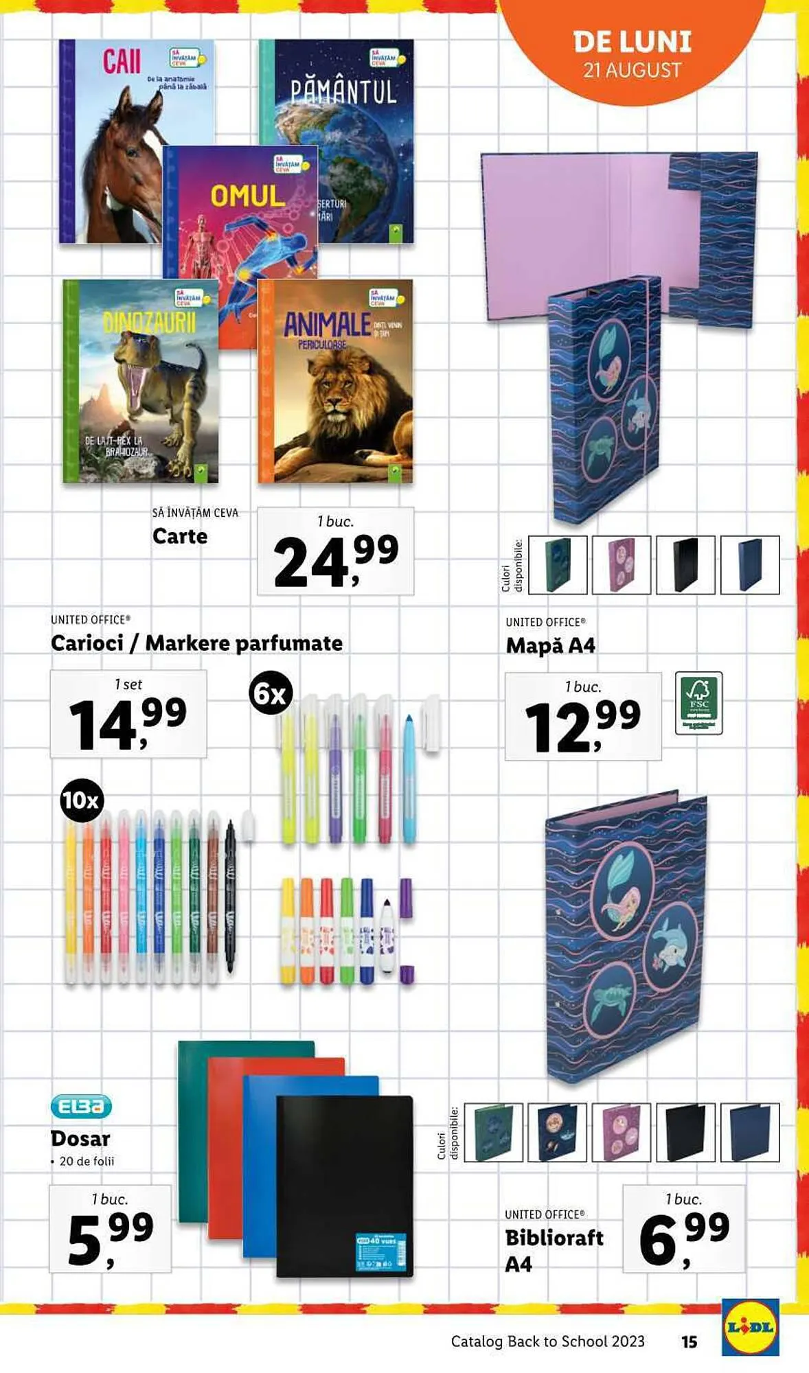 Catalog Lidl catalog de la 21 august până la 3 septembrie 2023 - Revista Pagina 15