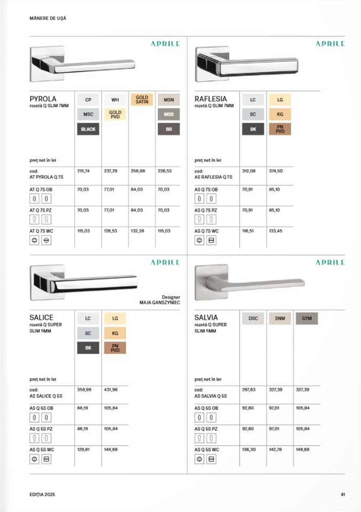 Catalog Catalog Proges de la 8 septembrie până la 31 decembrie 2025 - Revista Pagina 43