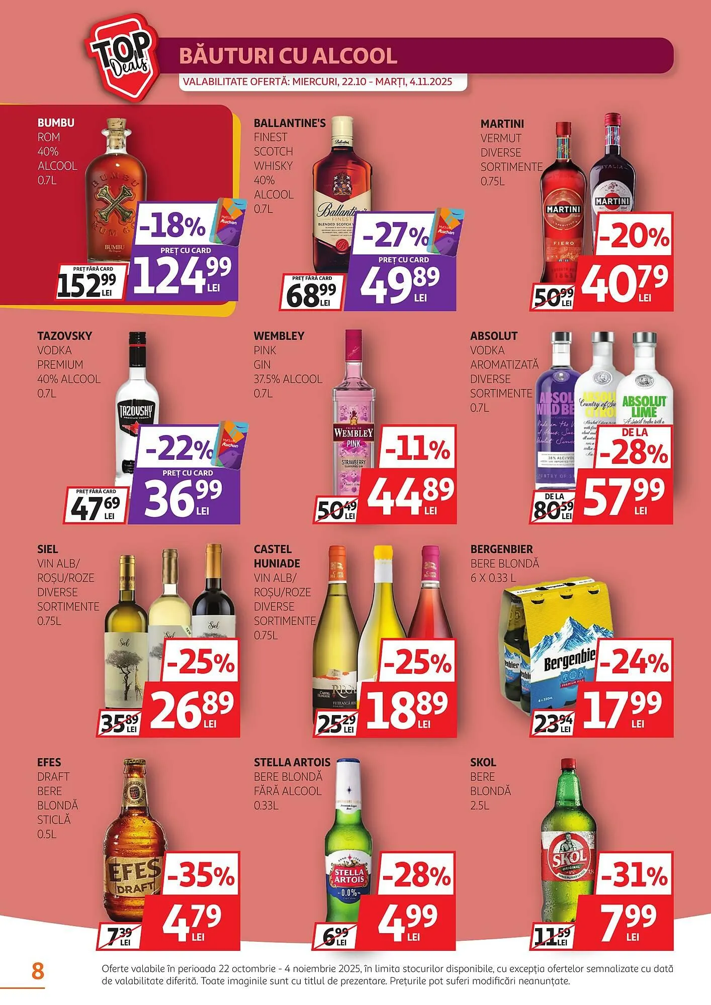 Catalog Catalog Auchan de la 22 octombrie până la 4 noiembrie 2025 - Revista Pagina 8